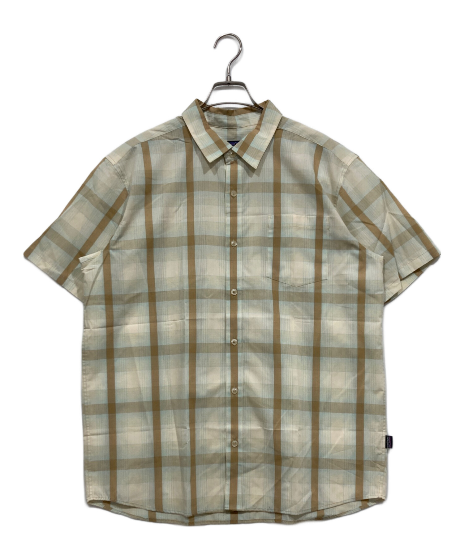 中古・古着通販】Patagonia (パタゴニア) 半袖シャツ グリーン サイズ