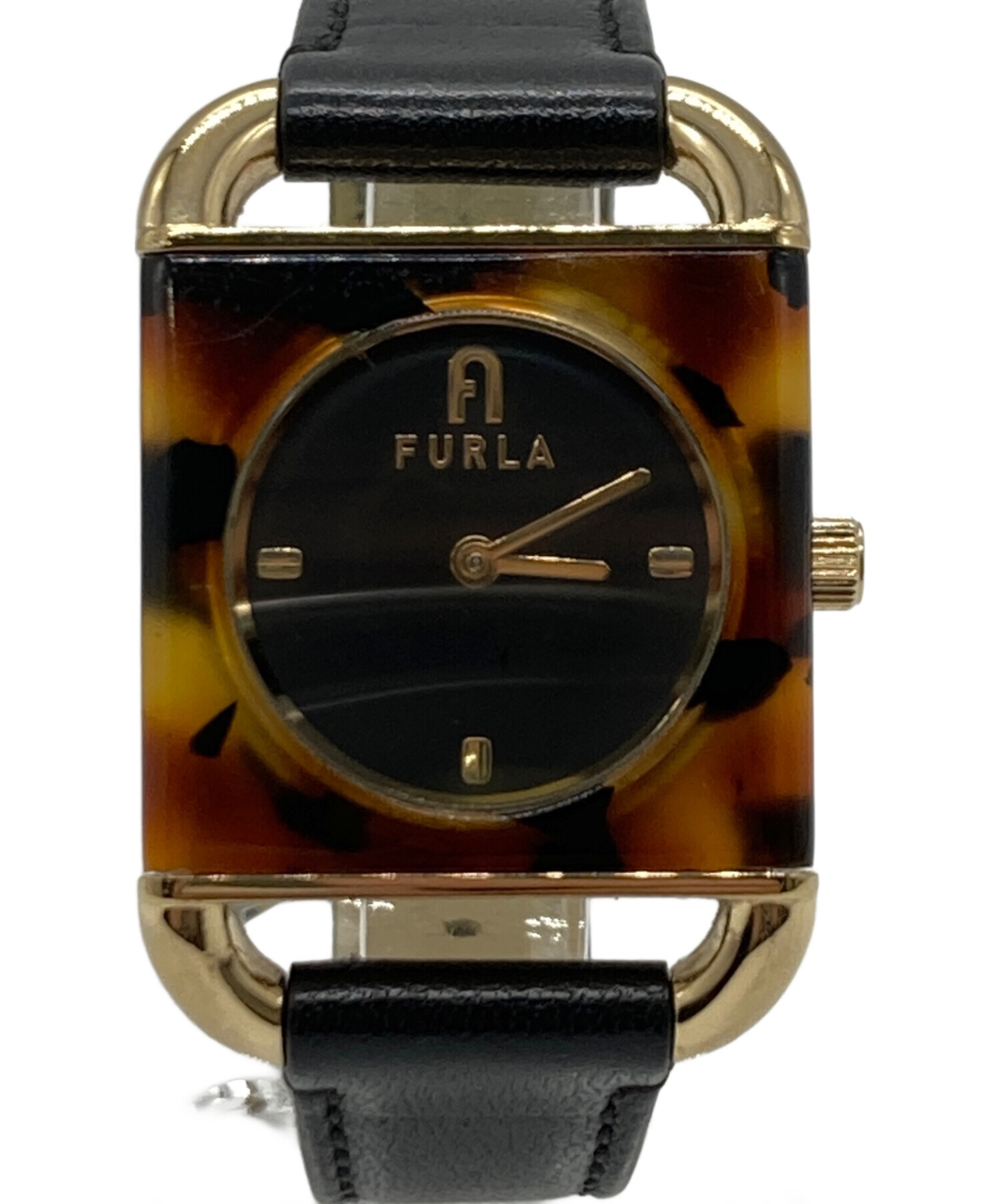中古・古着通販】FURLA (フルラ) 腕時計 ブラック｜ブランド・古着通販