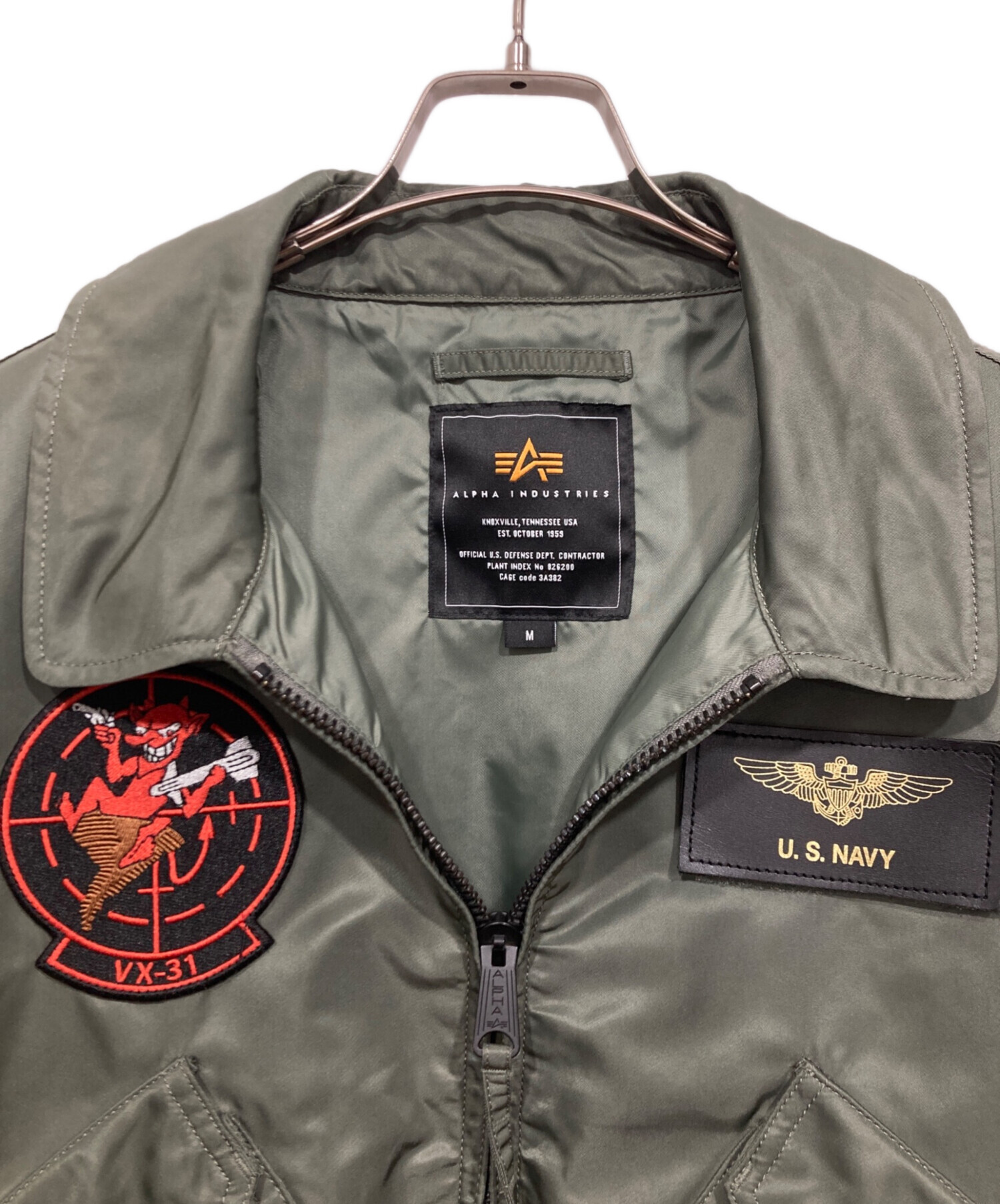 中古・古着通販】ALPHA INDUSTRIES (アルファインダストリーズ) VX-31