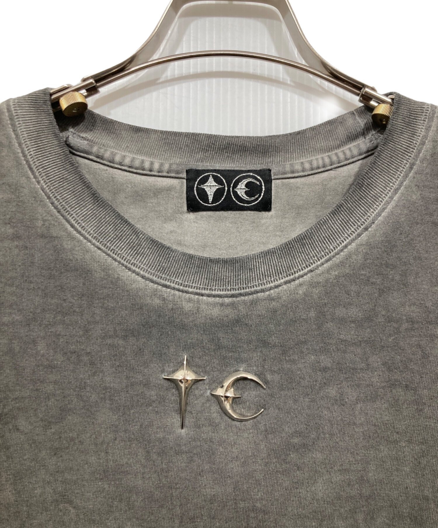 中古・古着通販】THUG CLUB (サグ クラブ) TC BASIC T-SHIRT グレー