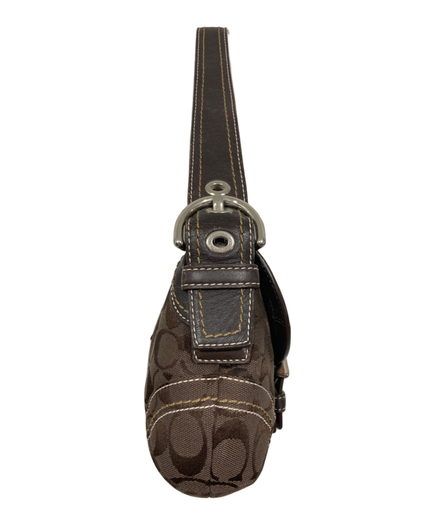 中古・古着通販】COACH (コーチ) ソーホーシグネチャーワンショルダー