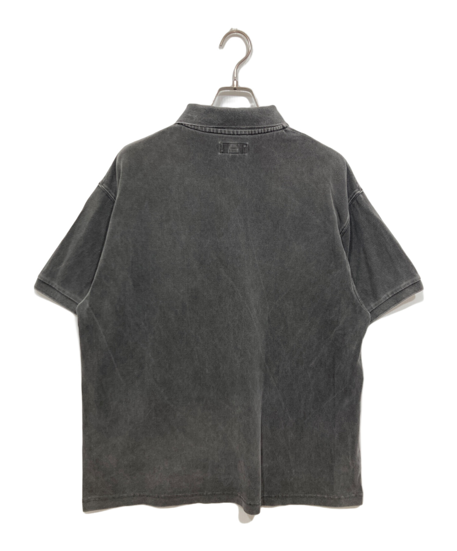 Stussy ポロシャツ グレー L 中古・古着通販】stussy (ステューシー) ポロシャツ / PIGMENT DYED