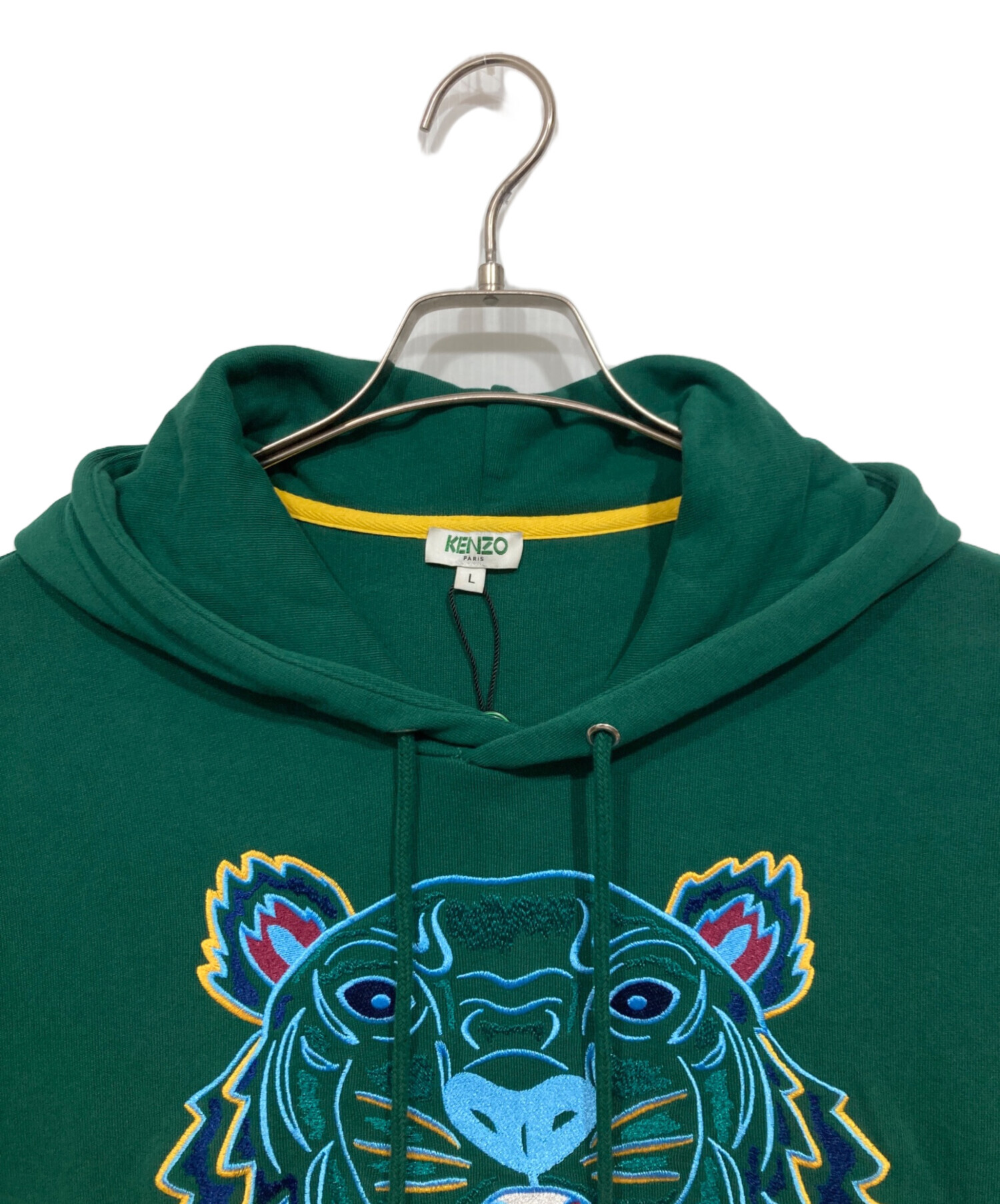 中古・古着通販】KENZO (ケンゾー) タイガー刺繍プルオーバーパーカー