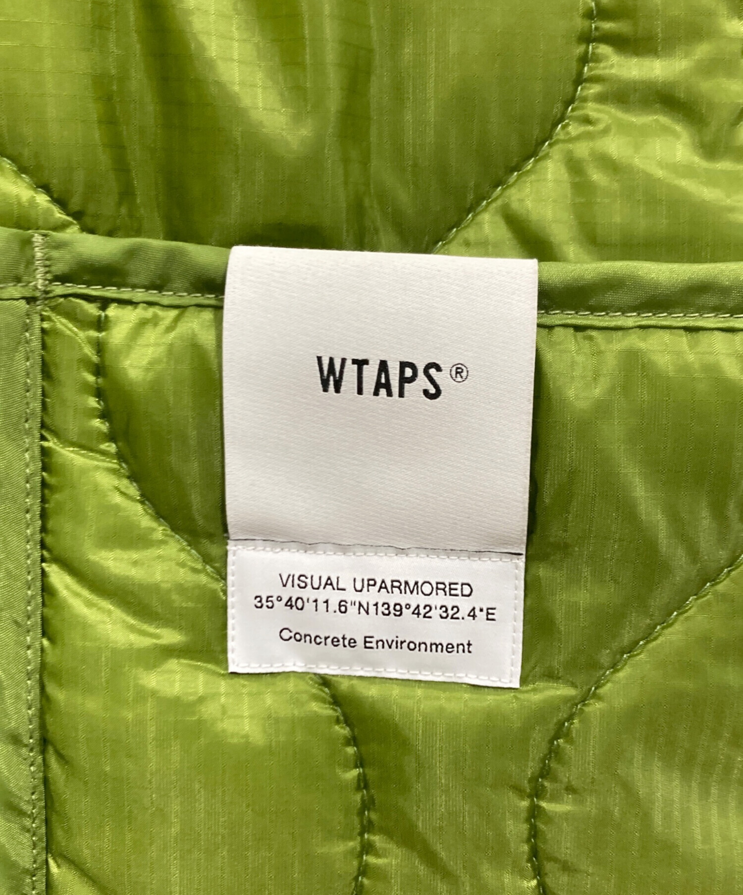 中古・古着通販】WTAPS (ダブルタップス) キルティングジャケット