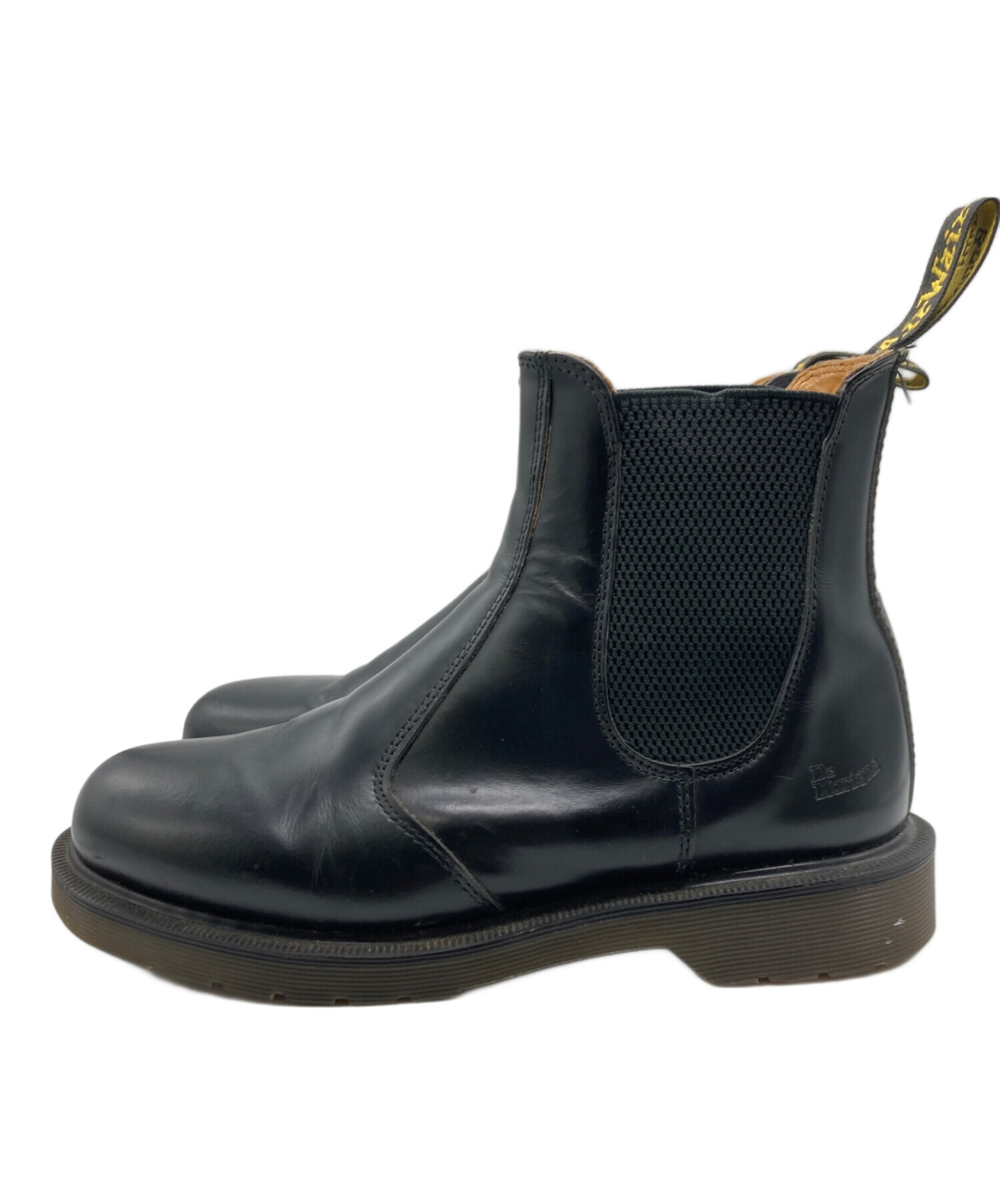 Dr. Martens サイドゴアブーツ ブラック25㌢ 中古・古着通販】Dr.Martens (ドクターマーチン) サイドゴアブーツ