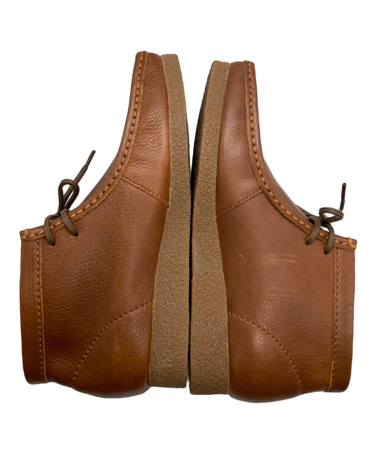 【新品未使用】クラークス シェイカーブーツ ブラウンレザー 中古・古着通販】CLARKS (クラークス) シェイカーブーツ ブラウン