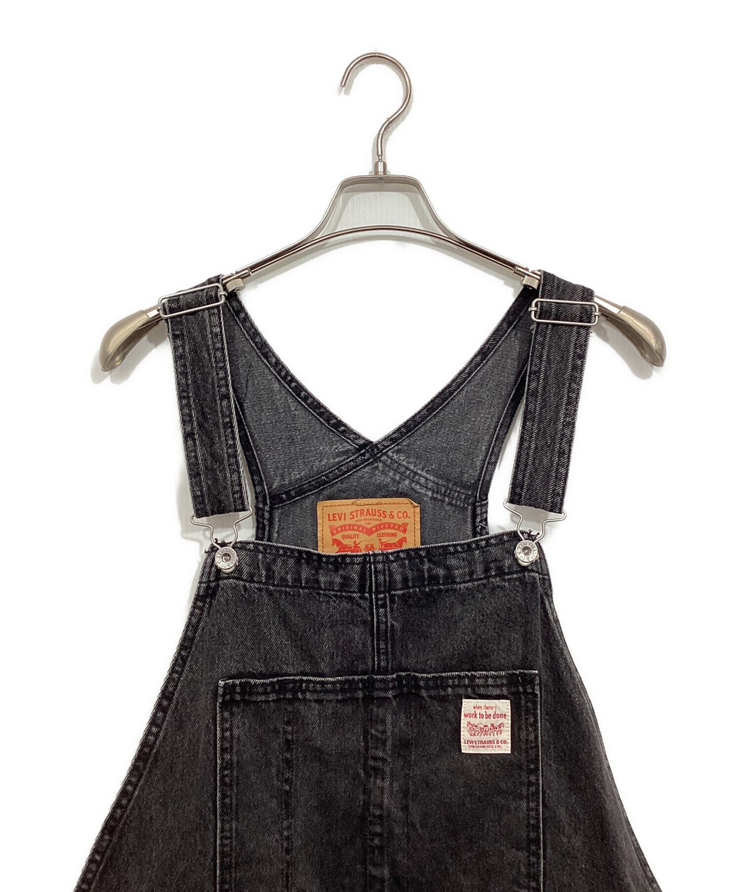 中古・古着通販】LEVI'S (リーバイス) ユーズド加工 ブラックデニム