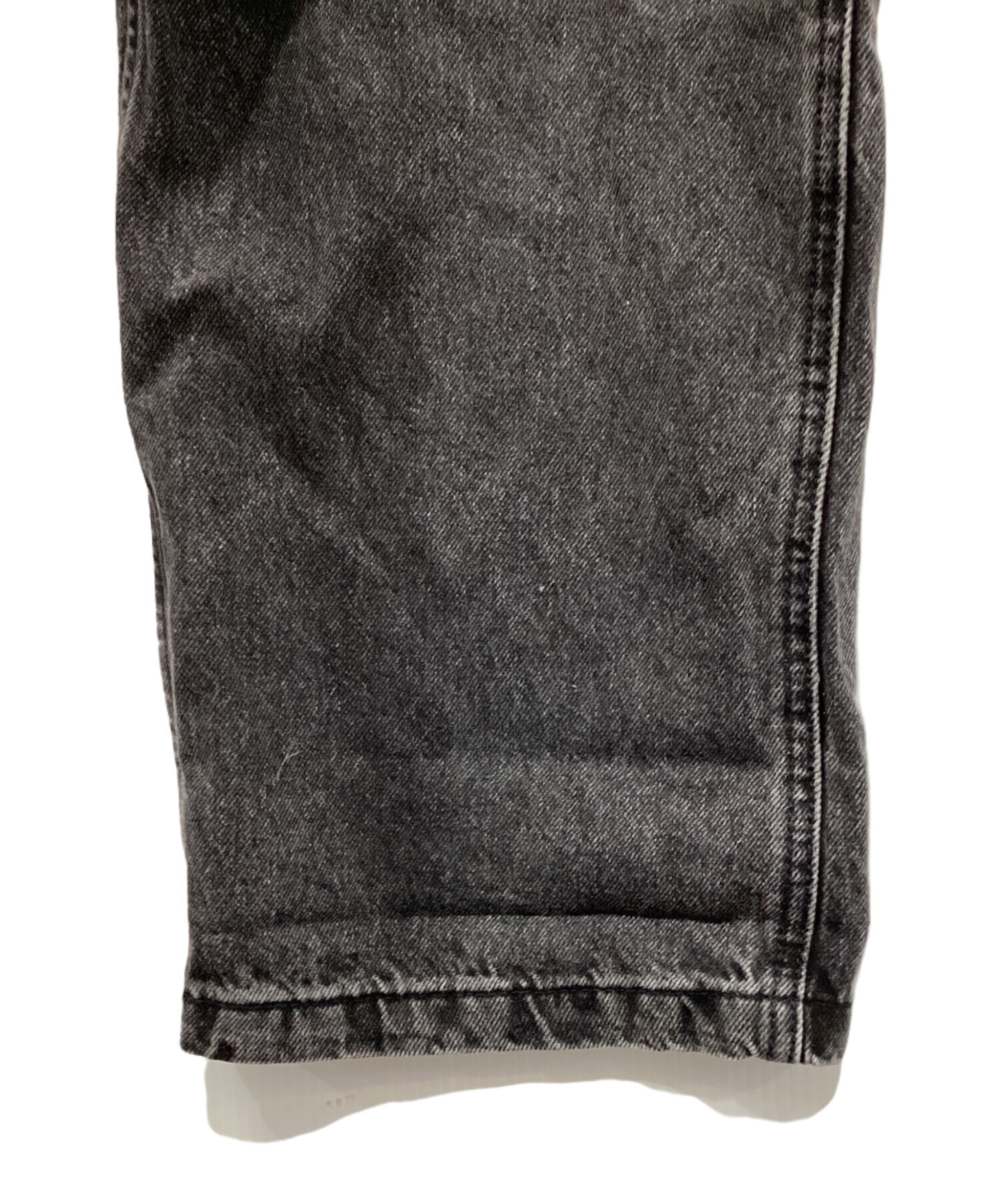 中古・古着通販】LEVI'S (リーバイス) ユーズド加工 ブラックデニム