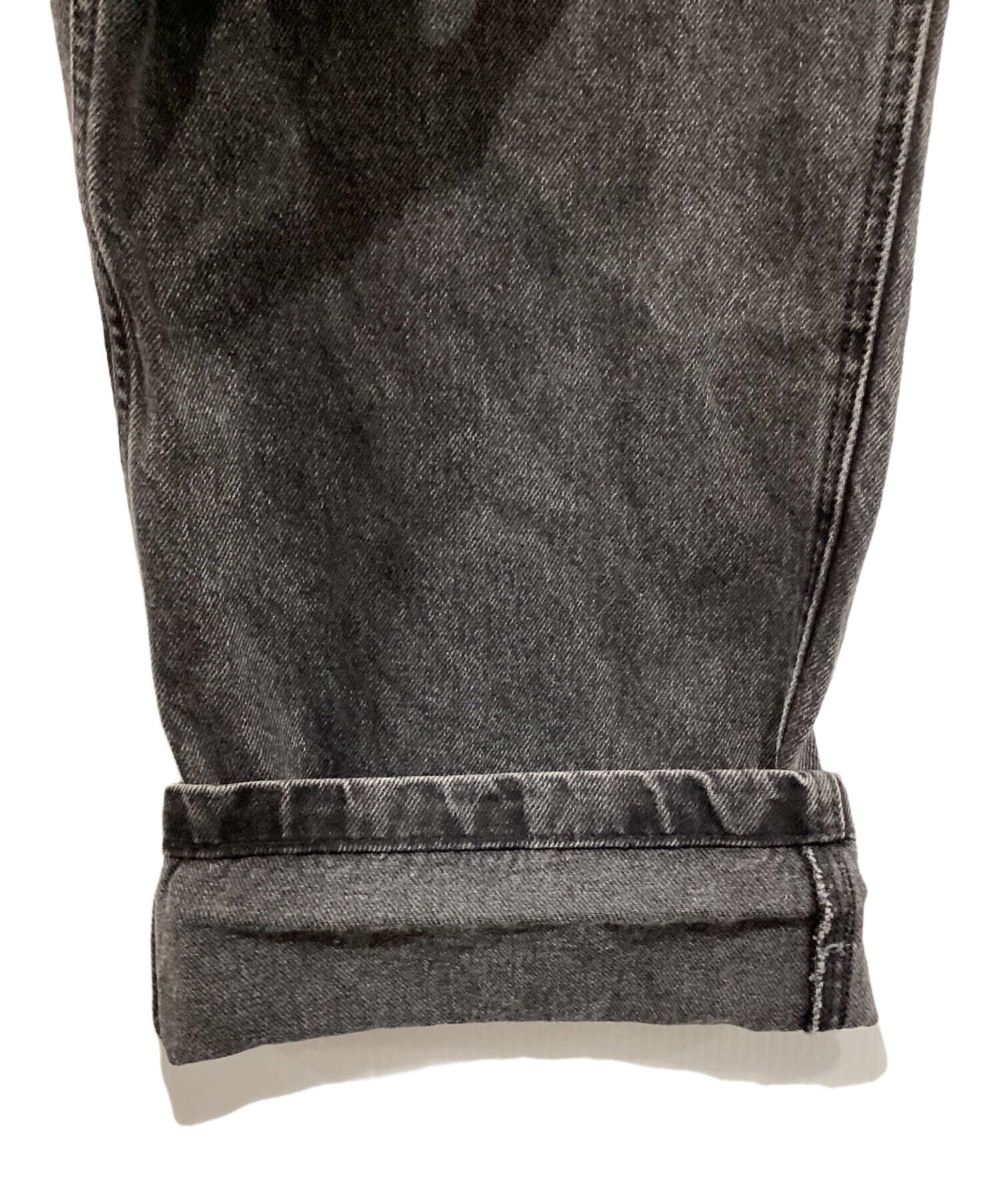中古・古着通販】LEVI'S (リーバイス) ユーズド加工 ブラックデニム