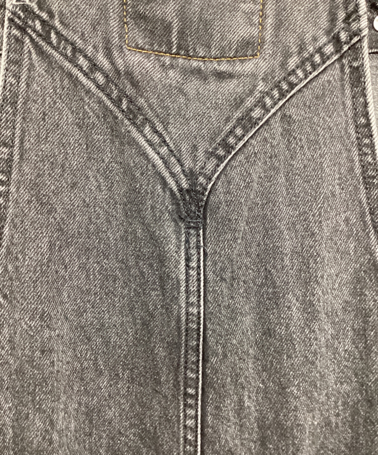 中古・古着通販】LEVI'S (リーバイス) ユーズド加工 ブラックデニム