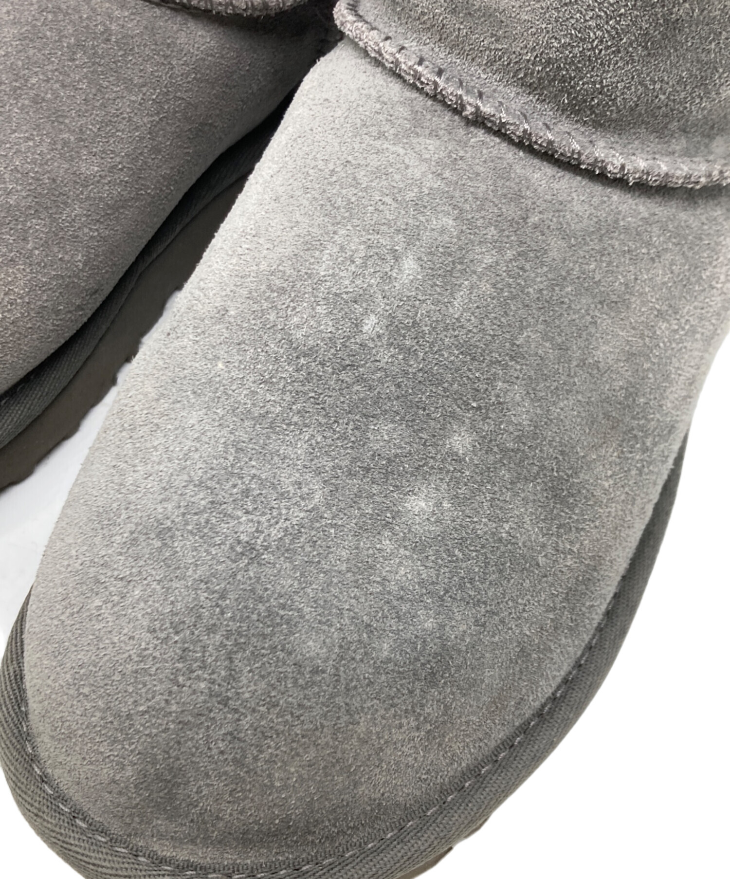 中古・古着通販】UGG (アグ) ムートンブーツ / CONTINUITY BOW グレー