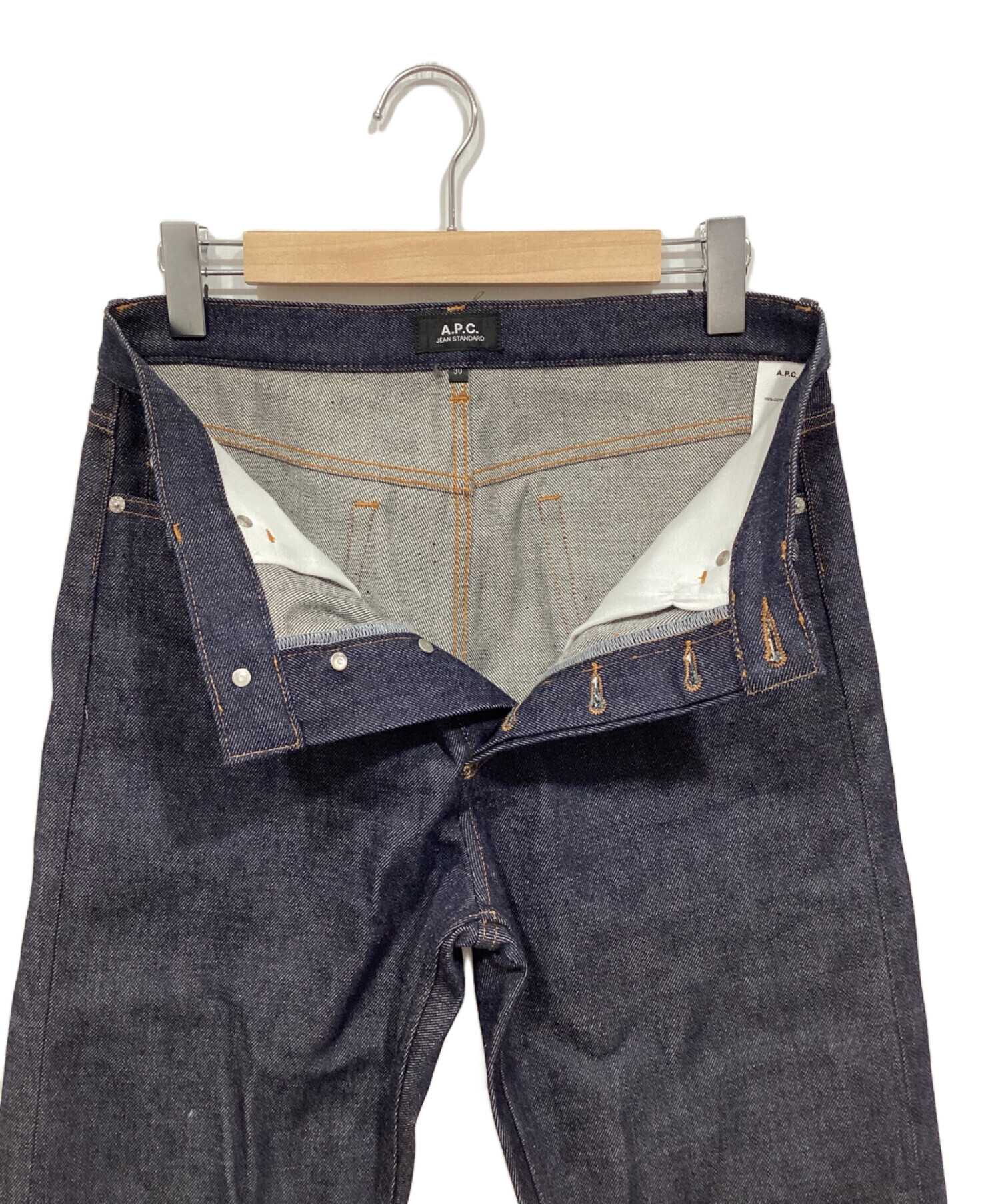 中古・古着通販】A.P.C. (アーペーセー) デニムパンツ ネイビー サイズ 