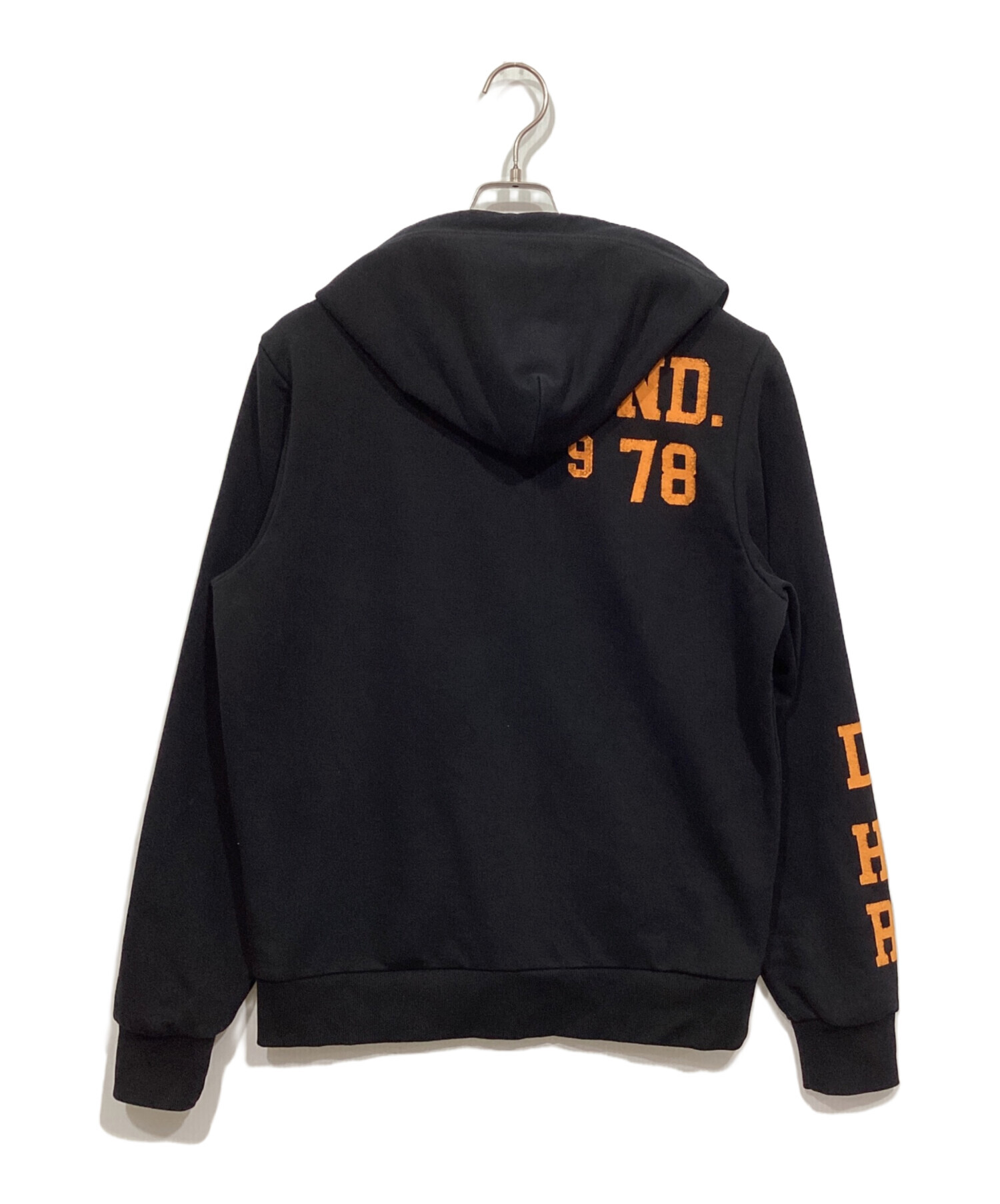 中古・古着通販】DIESEL (ディーゼル) ジップパーカー ブラック サイズ