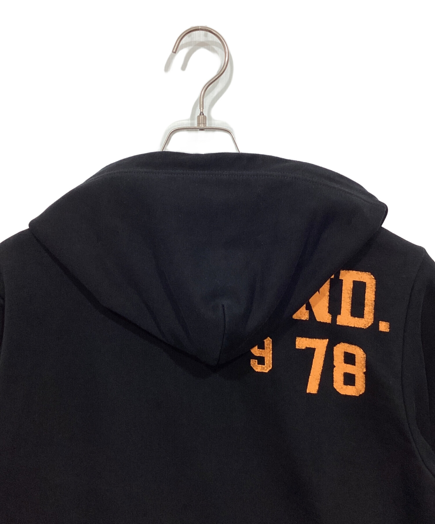 中古・古着通販】DIESEL (ディーゼル) ジップパーカー ブラック サイズ