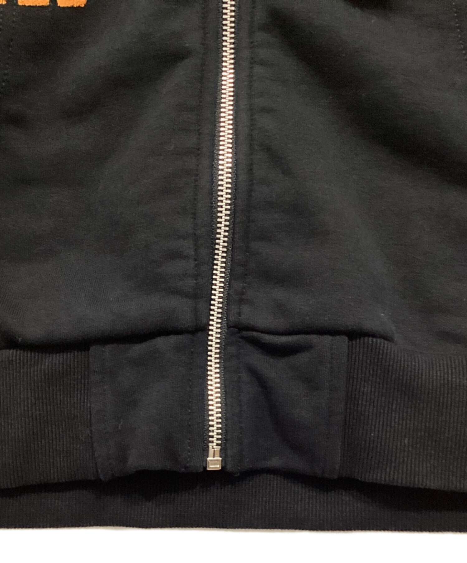 中古・古着通販】DIESEL (ディーゼル) ジップパーカー ブラック サイズ