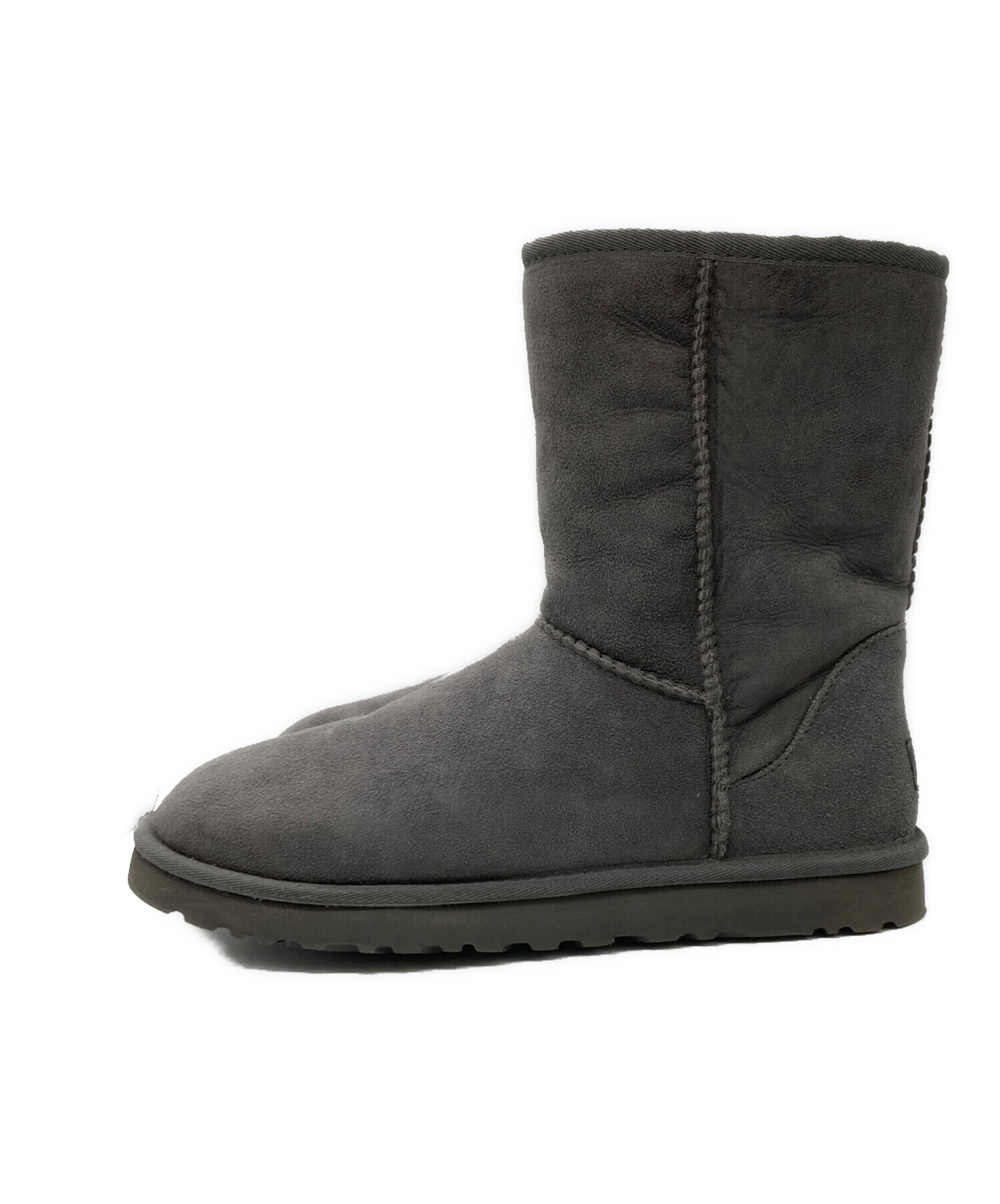 中古・古着通販】UGG (アグ) ムートンブーツ グレー サイズ:26.5