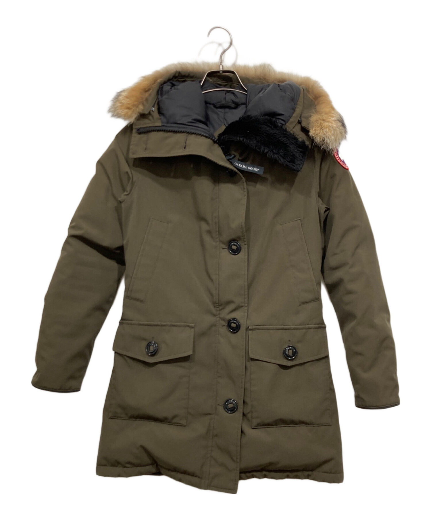 中古・古着通販】CANADA GOOSE (カナダグース) BRONTE PARKA オリーブ