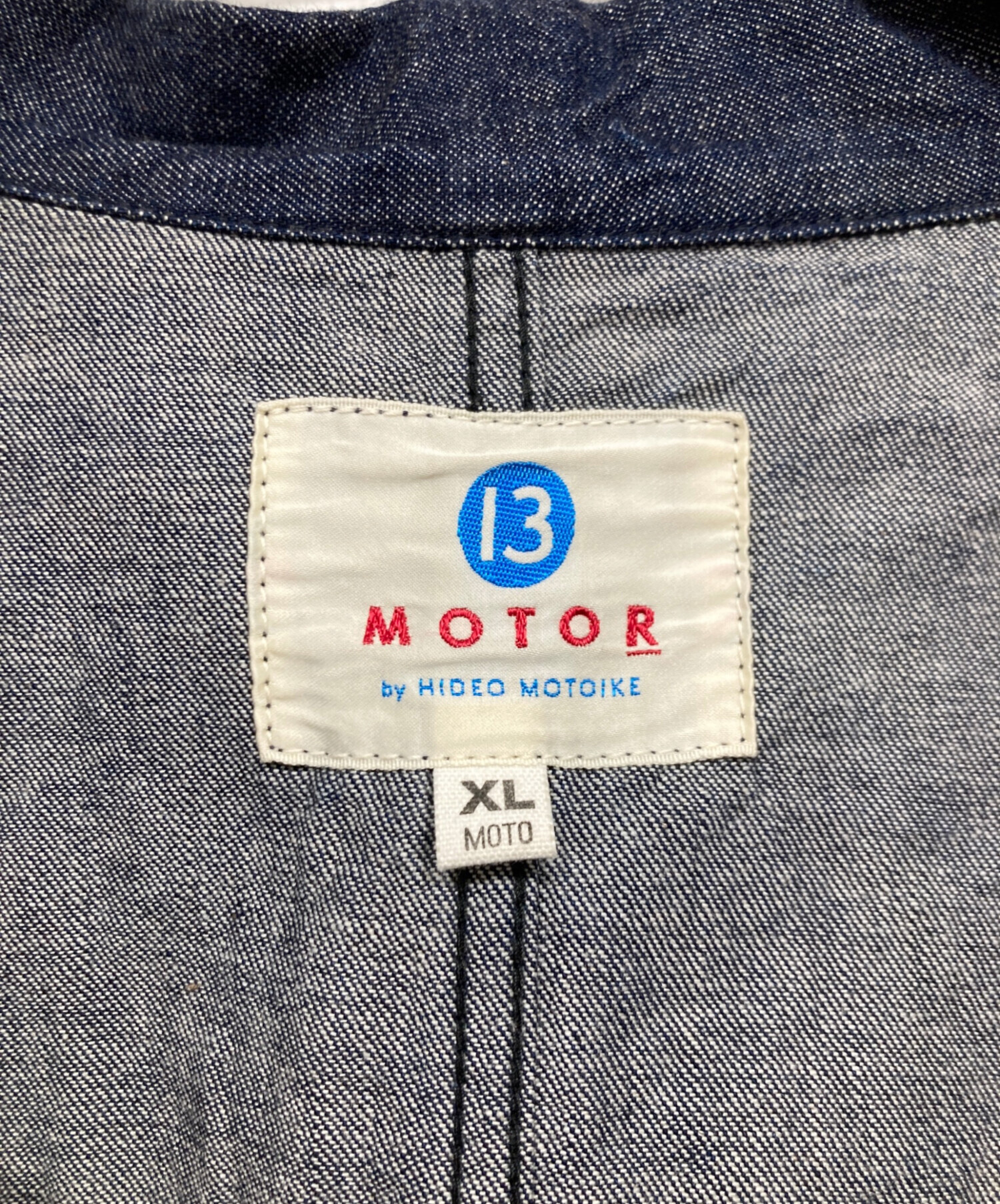 中古・古着通販】MOTOR by HIDEO MOTOIKE (ヒデオ モトイケ) デニム
