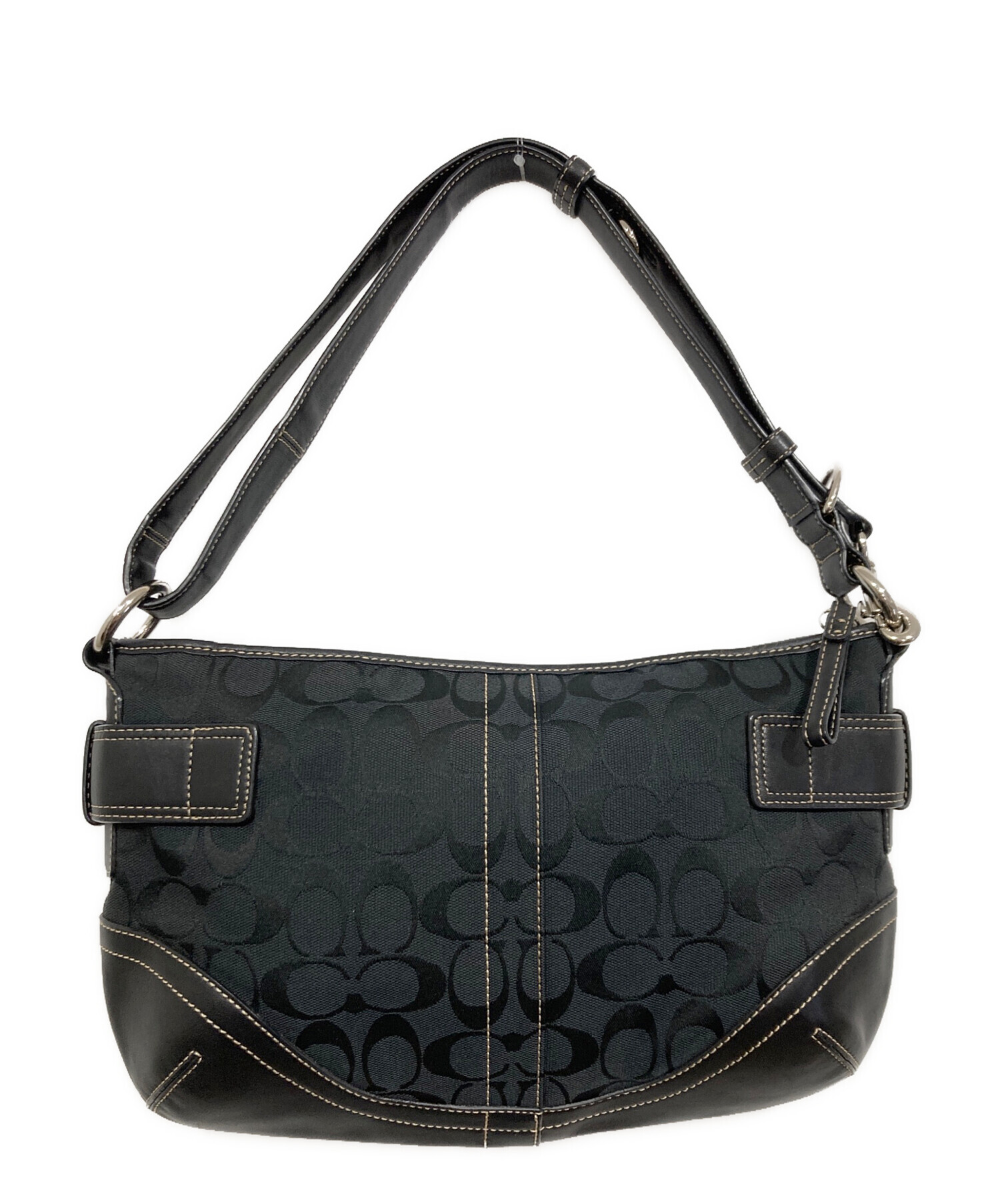 中古・古着通販】COACH (コーチ) ソーホー シグネチャー ホーボー 
