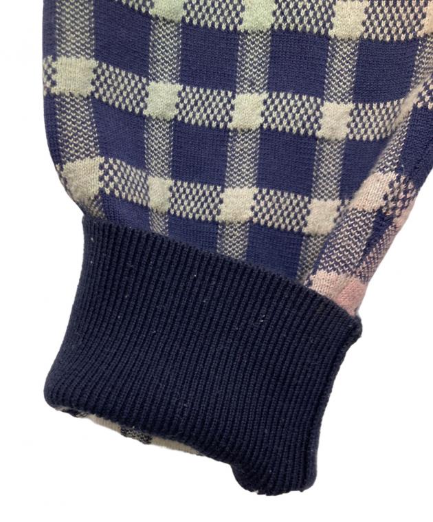 PS Paul Smith 定価35000円程 デザインニット 中古・古着通販】PS Paul Smith (PSポールスミス) チェック柄ニット