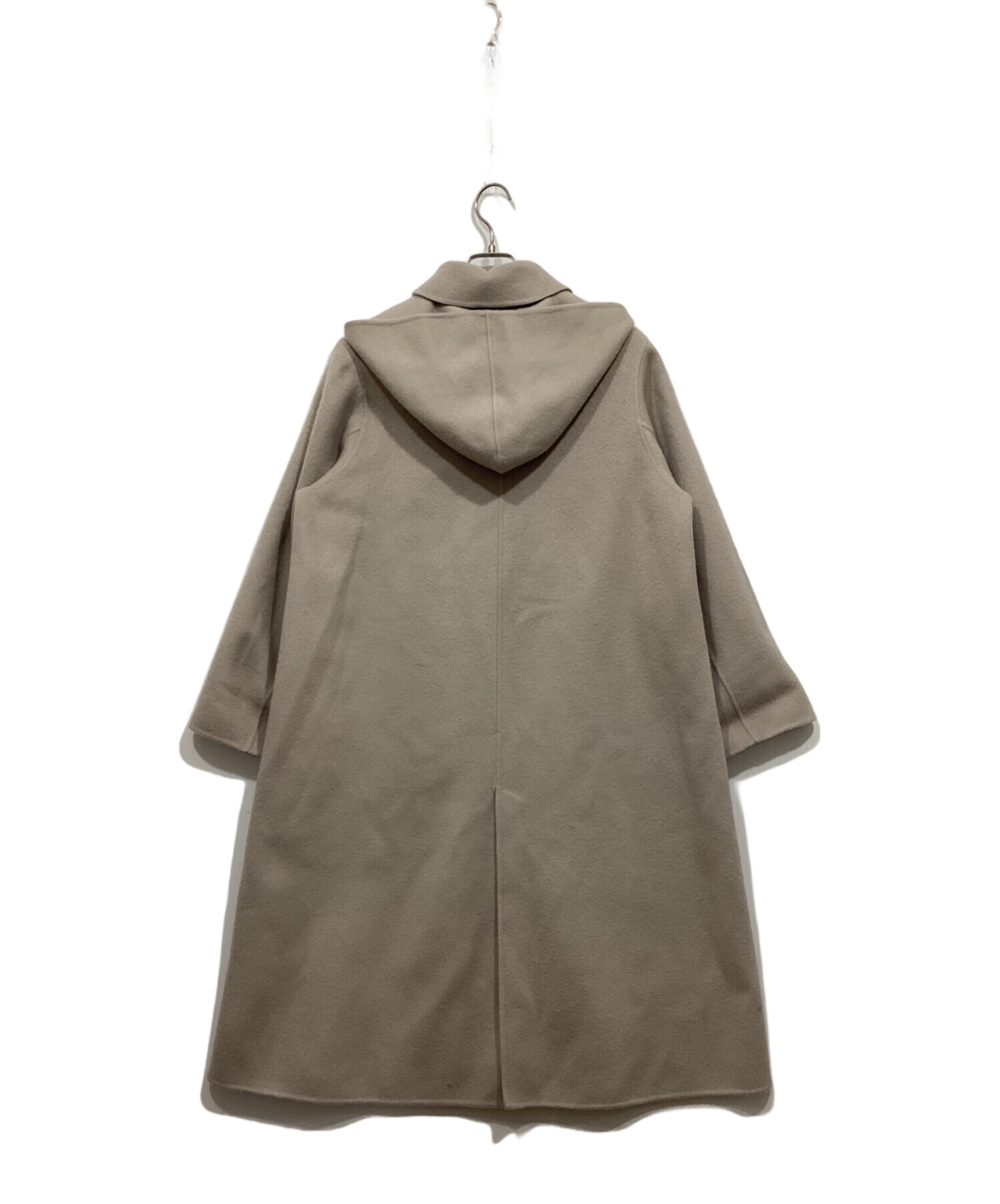 中古・古着通販】IENA (イエナ) ダブルフェイスフードコート グレー