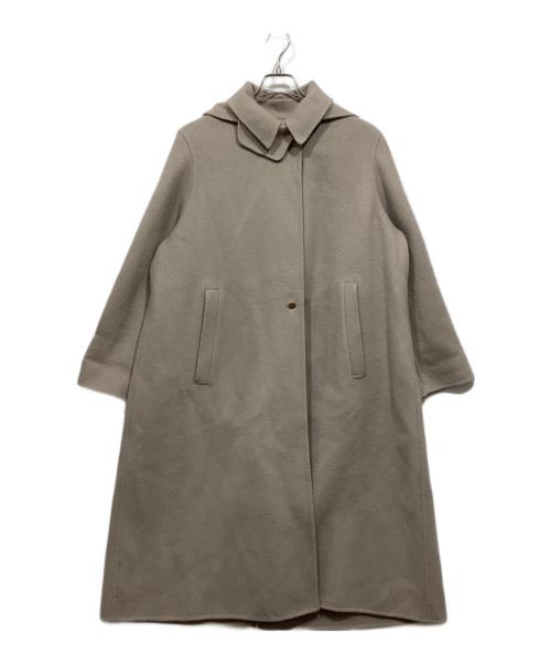 中古・古着通販】IENA (イエナ) ダブルフェイスフードコート グレー