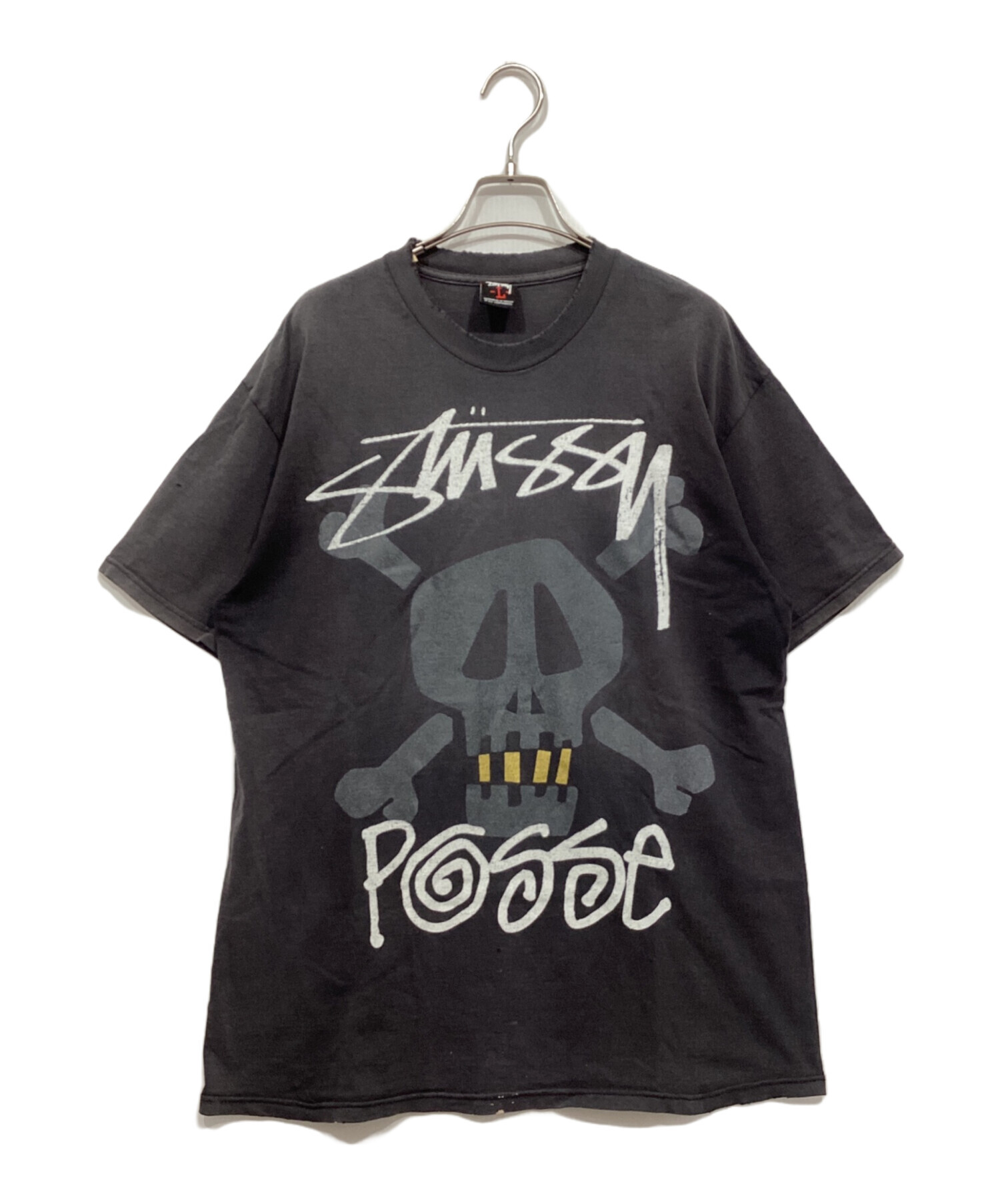 中古・古着通販】stussy (ステューシー) スカルグラフィックプリントT