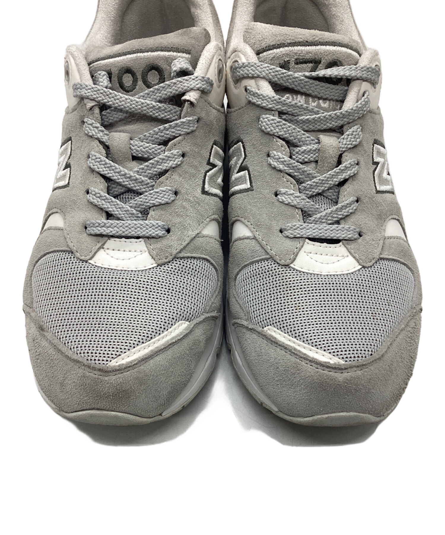 送料込み！New Balance スニーカー グレー　20cm 中古・古着通販】NEW BALANCE (ニューバランス) ローカットスニーカー