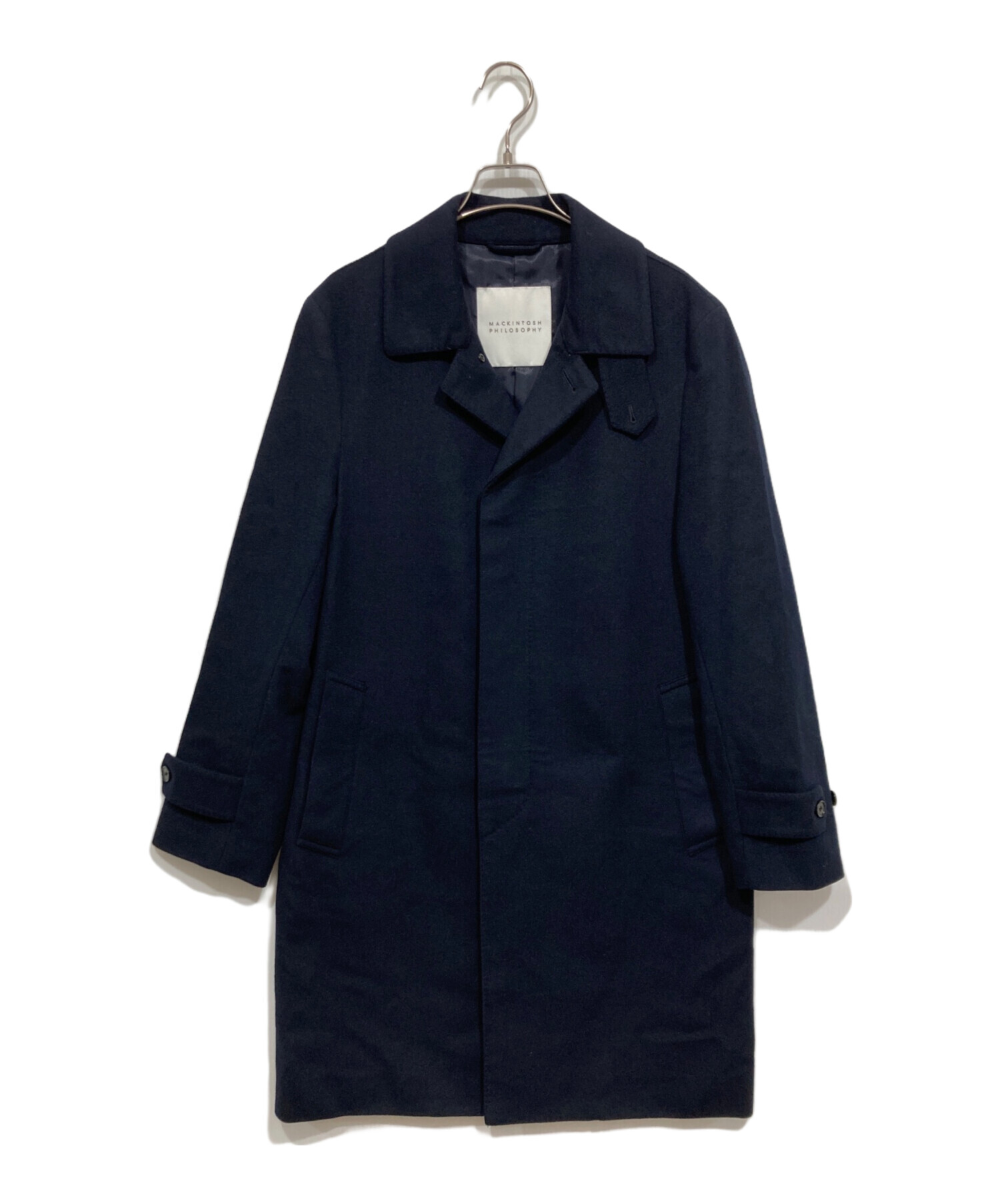 MACKINTOSH PHILOSOPHY ネイビー チェスターフィールドコート 中古・古着通販】MACKINTOSH PHILOSOPHY (マッキントッシュ