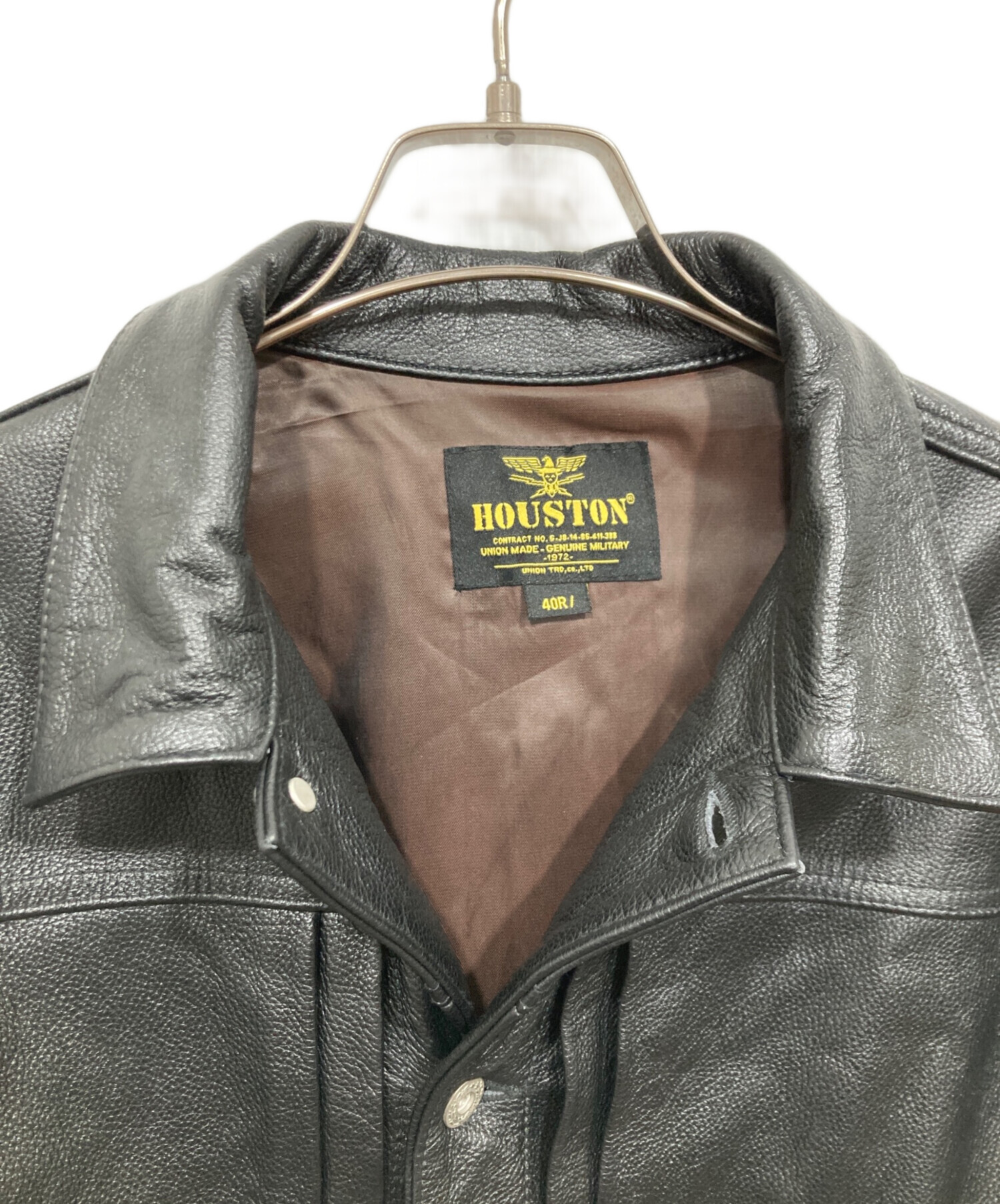 中古・古着通販】HOUSTON (ヒューストン) カウレザートラック