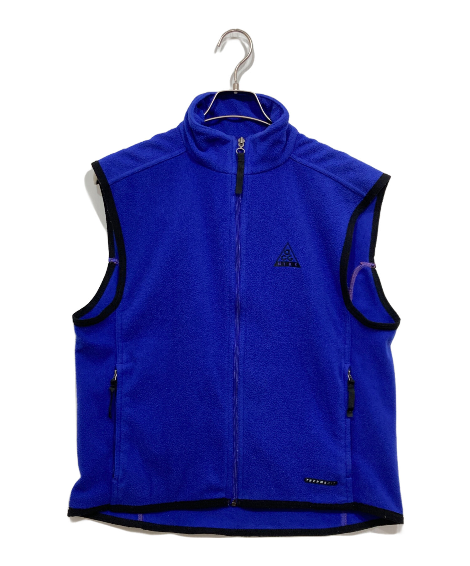 NIKE ACG フィッシングベスト Lサイズ ブルー 中古・古着通販】NIKE ACG (ナイキエーシージー) フリースベスト