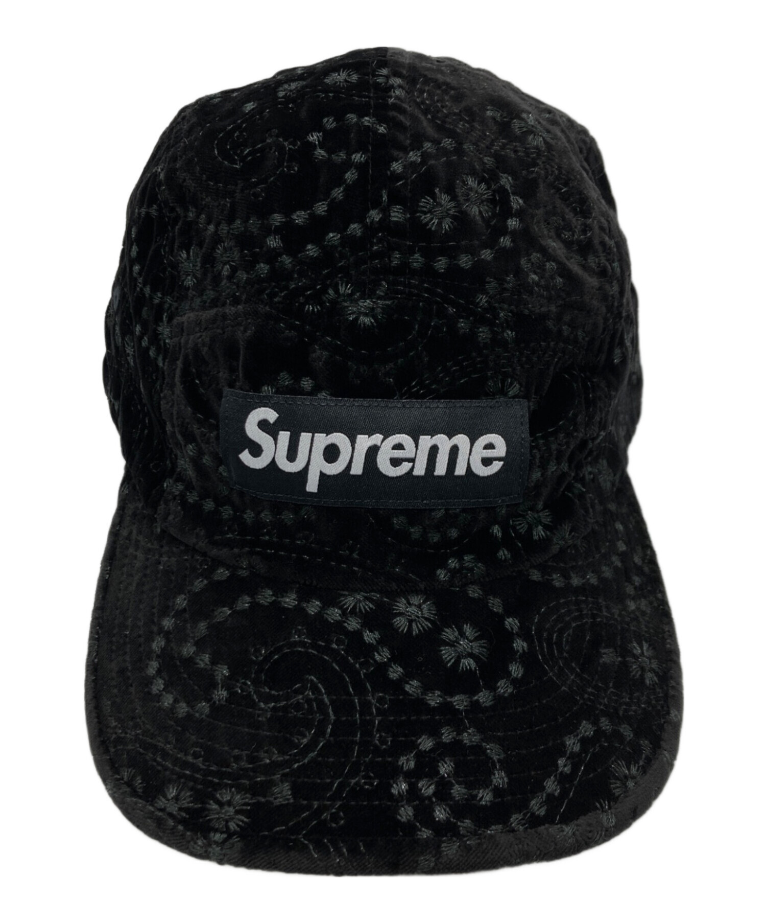 中古・古着通販】SUPREME (シュプリーム) Velvet paisley camp cap