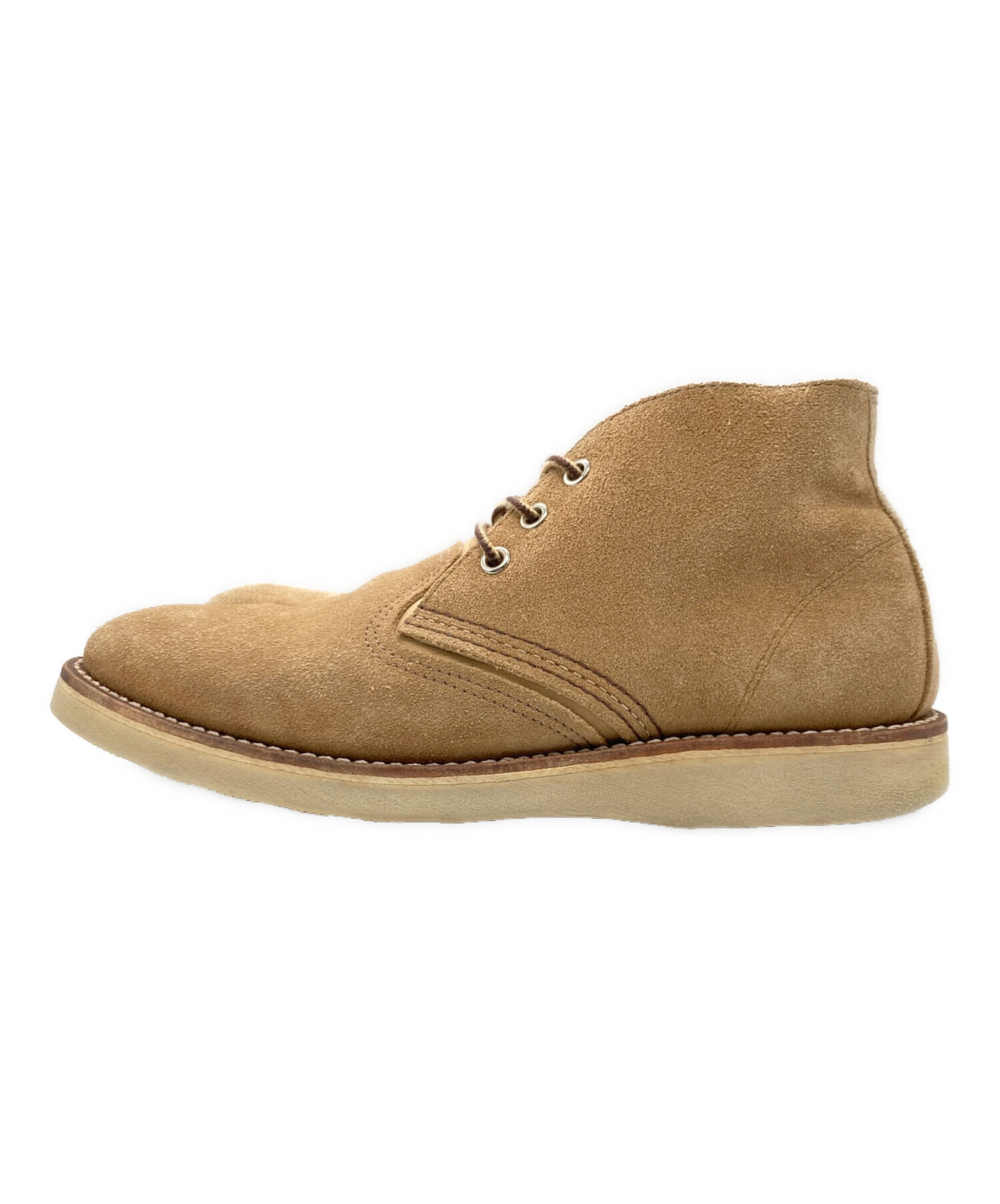 Red Wing メンズ チャッカブーツ ベージュ 中古・古着通販】RED WING (レッドウィング) チャッカブーツ ベージュ