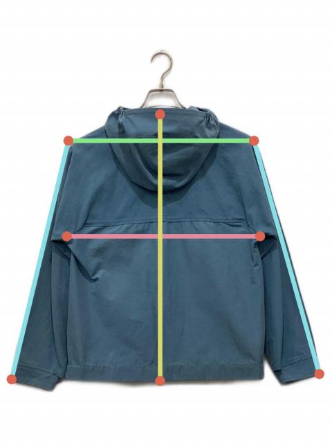 中古・古着通販YAECA (ヤエカ) マウンテンパーカー ブルー サイズ:M