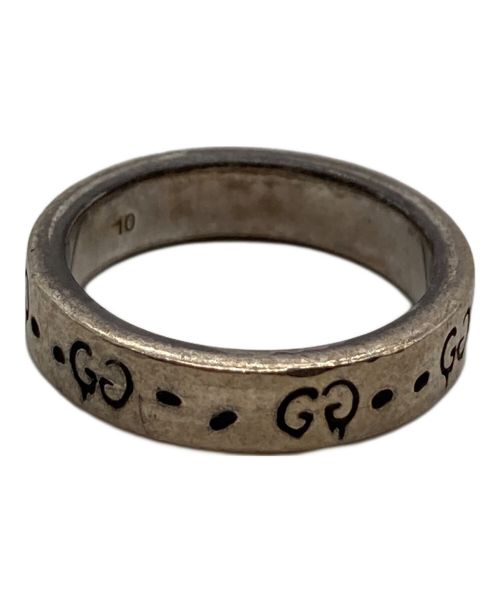 中古・古着通販】GUCCI (グッチ) ゴーストリング シルバー サイズ:8