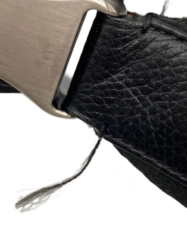 Noah(•ө•)♡【未使用品】COACH ブラック レザー ボディバッグ 中古・古着通販】COACH (コーチ) オールレザーボディーバッグ ブラック