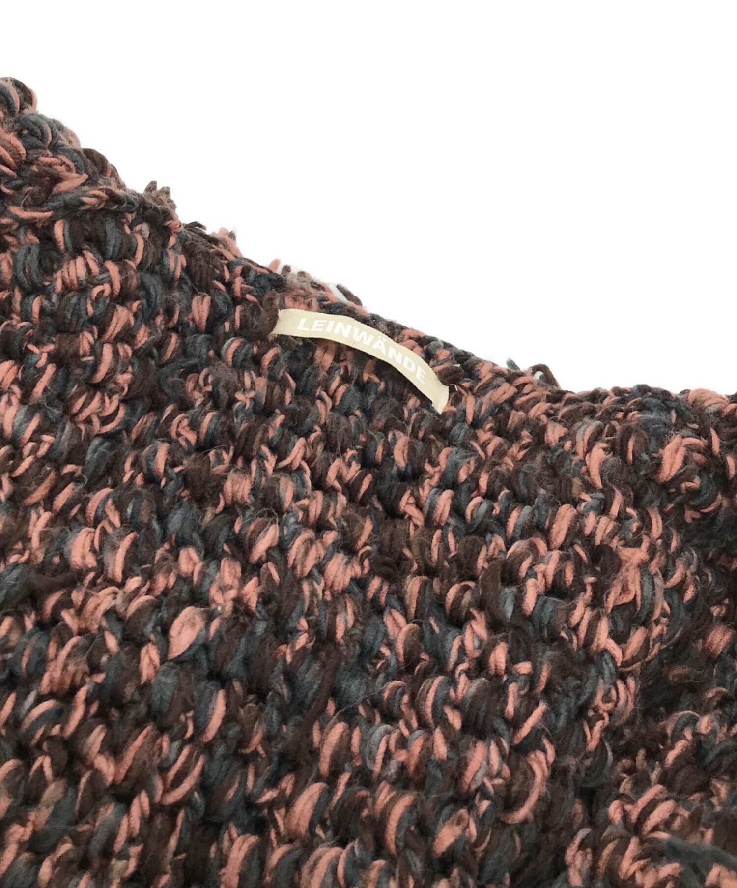 限定値下げ中 ラインヴァンド コートLEINWANDE フリンジ ニットコート LEINWANDE(ラインヴァンド) フリンジコート レディース アウター