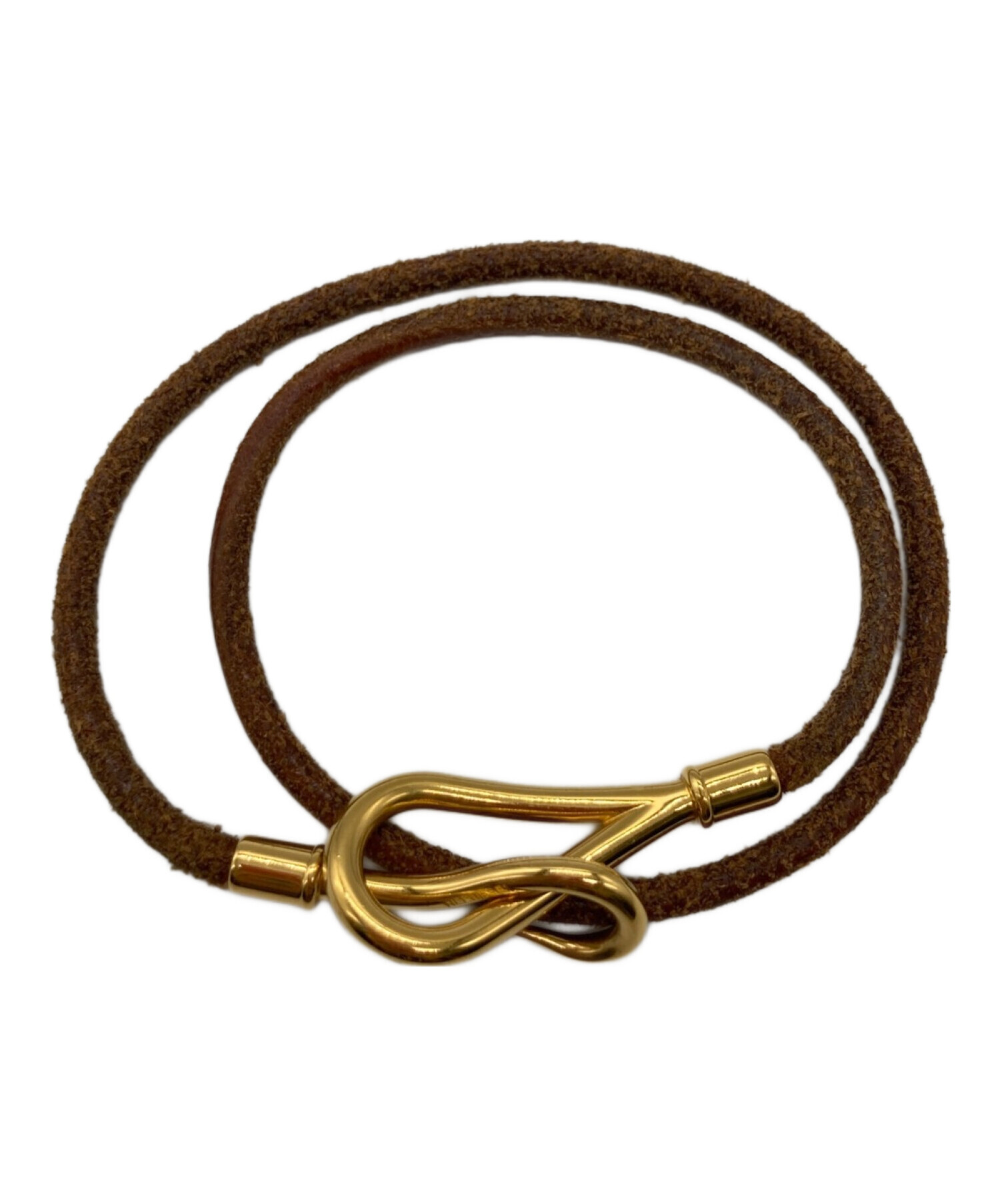 中古・古着通販】HERMES (エルメス) 2連ジャンボフックブレスレット 