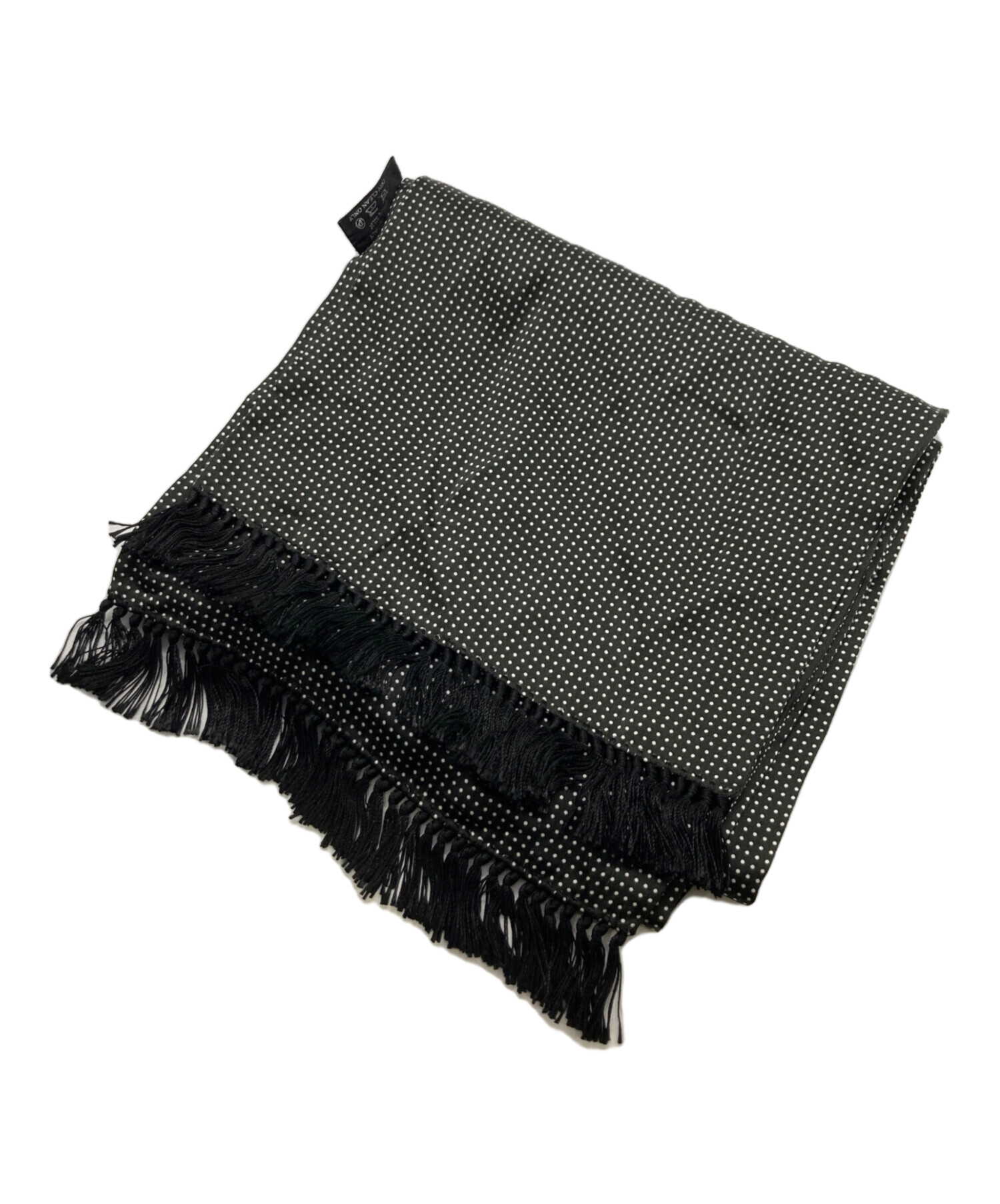 TOM FORD ユニセックス シルク リネン 大判 ストール レッド イタリア