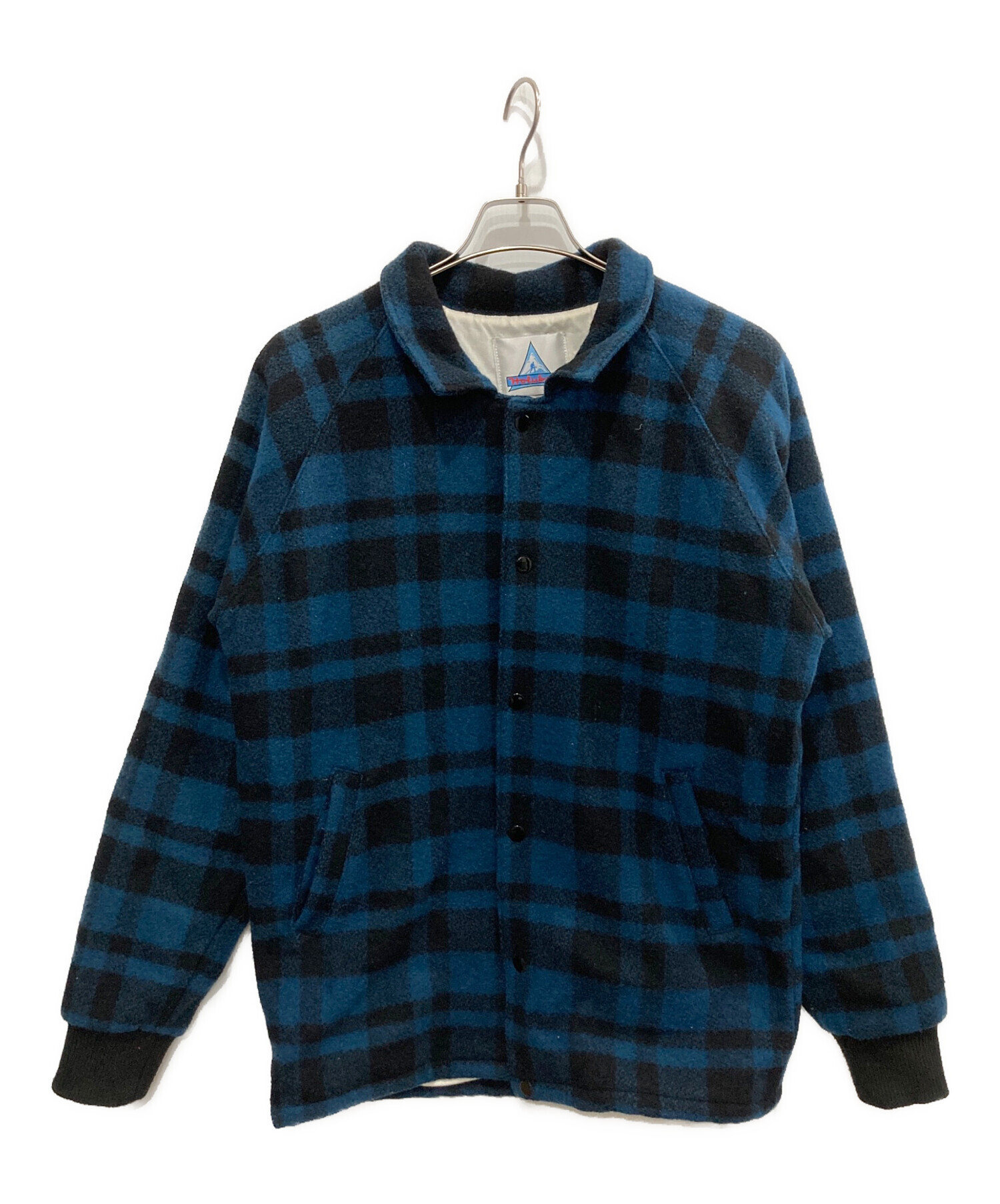 woolrich ウールリッチ バッファロー チェック ブルゾン 青 ブルー