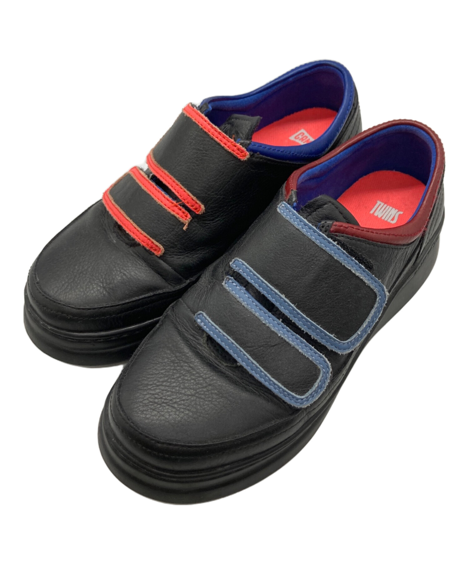 極美品 カンペール ツインズ レザー シューズ パンプス バイカラー