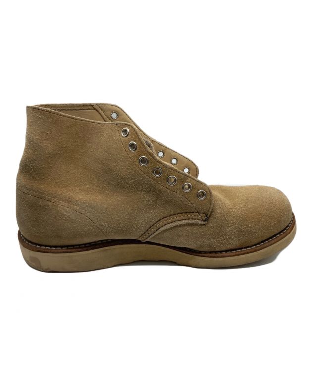 RED WING 8167 ワークブーツ ベージュ 8 中古・古着通販】RED WING (レッドウィング) 8167ワークブーツ