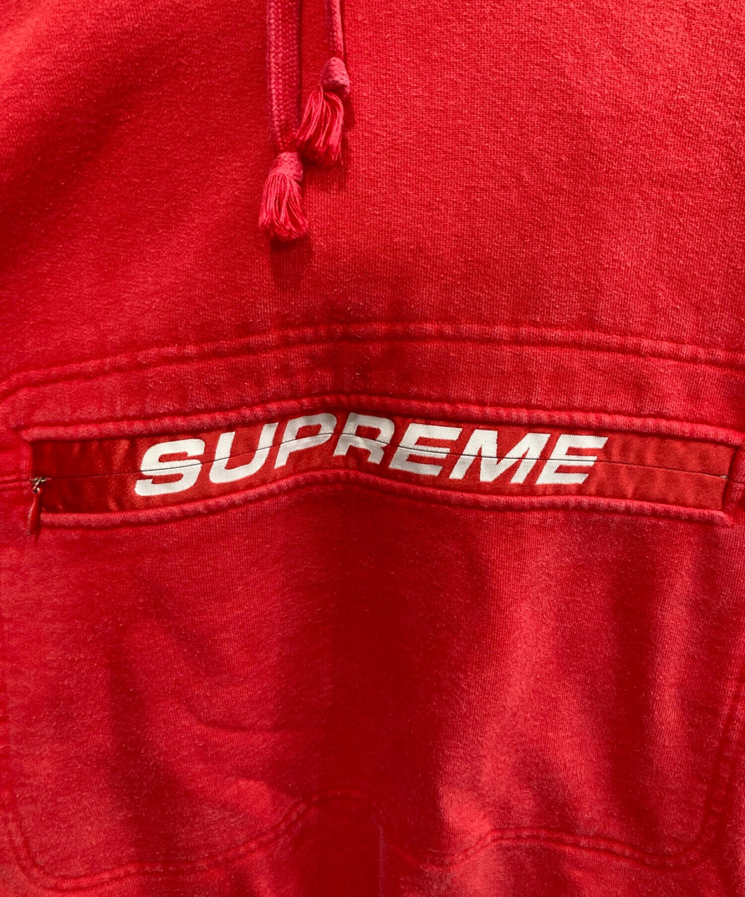 中古・古着通販】SUPREME (シュプリーム) Zip Pouch Hooded Sweatshirt  