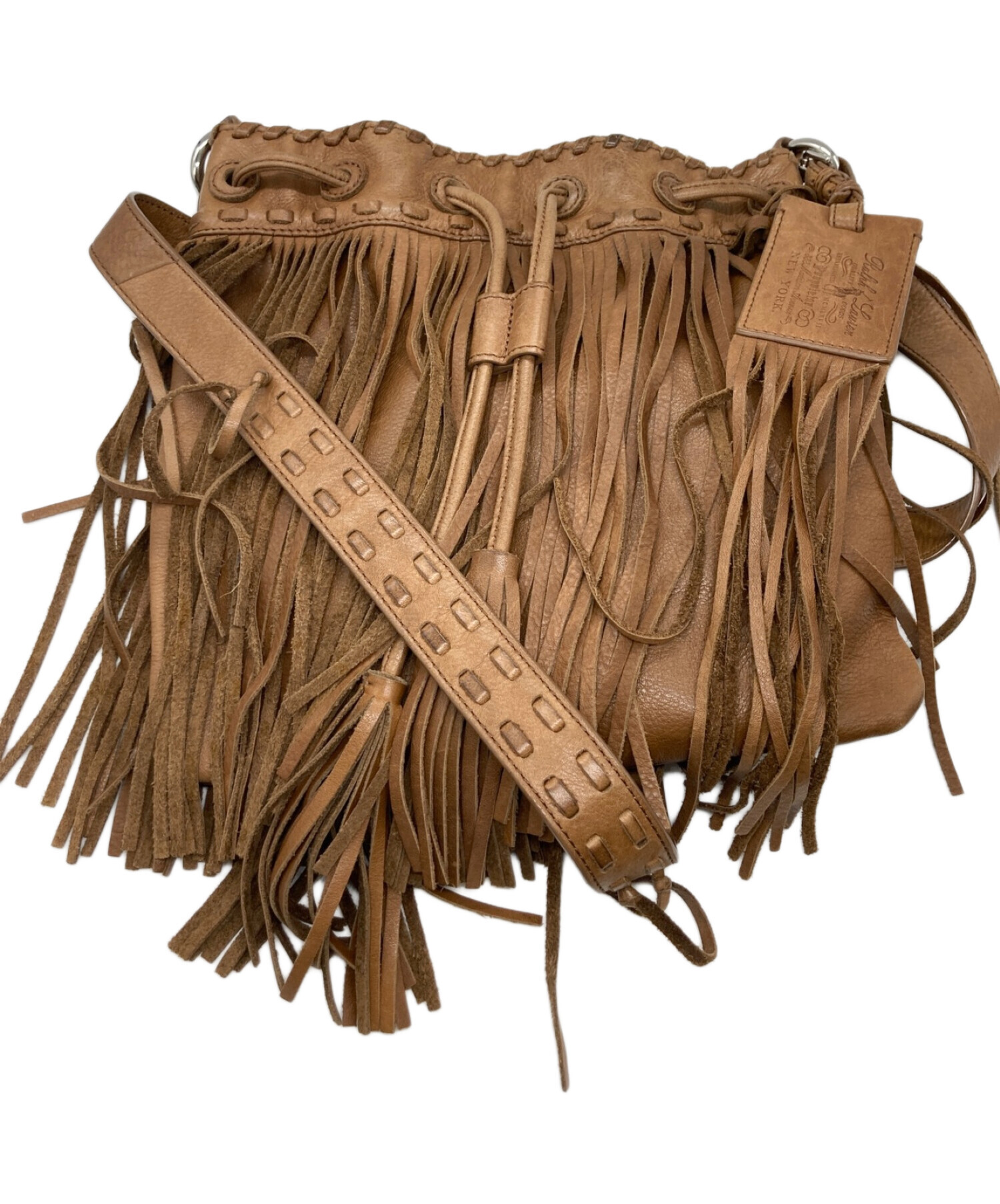 RALPHLAUREN フリンジレザーバッグ