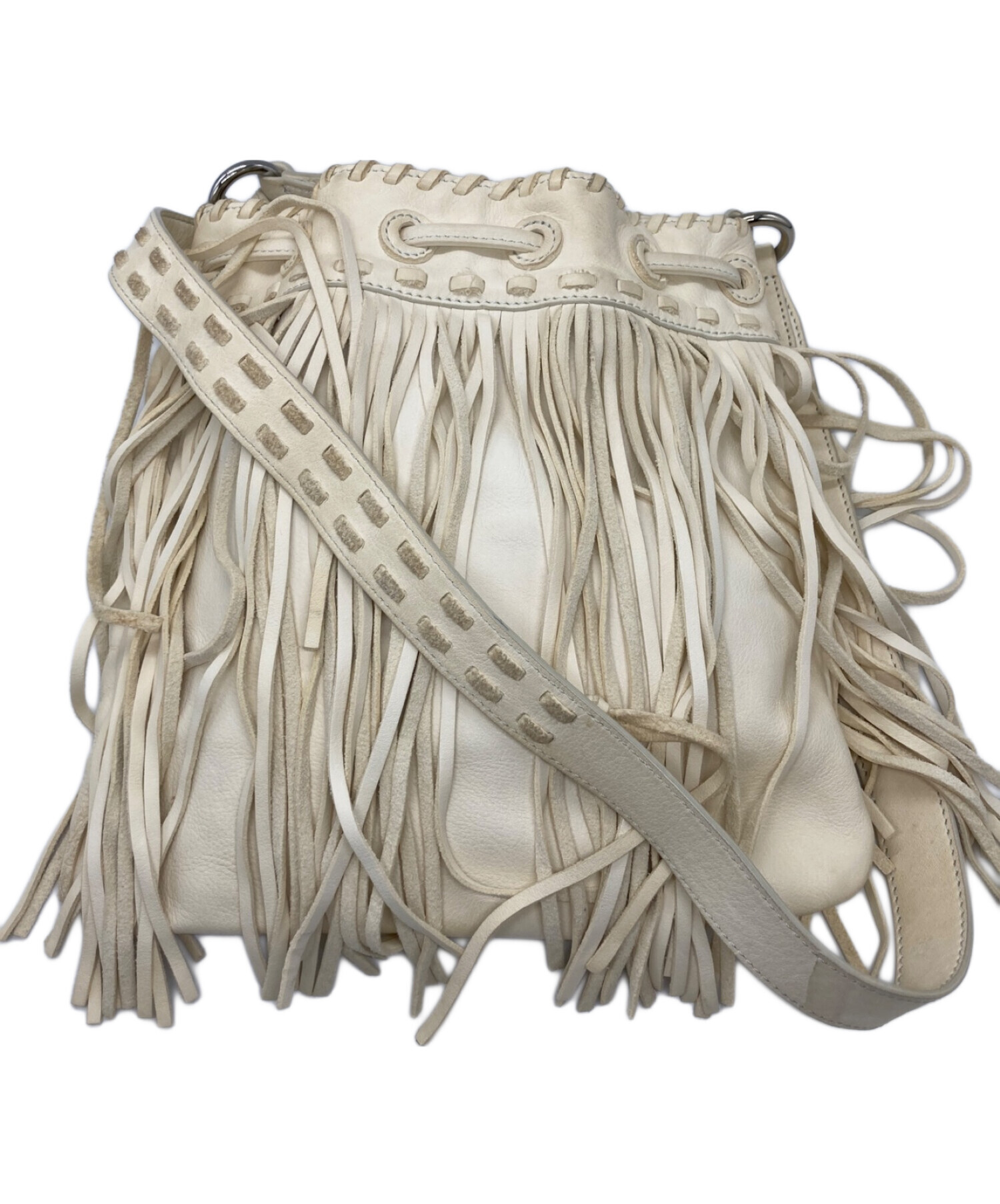 RALPHLAUREN フリンジレザーバッグ