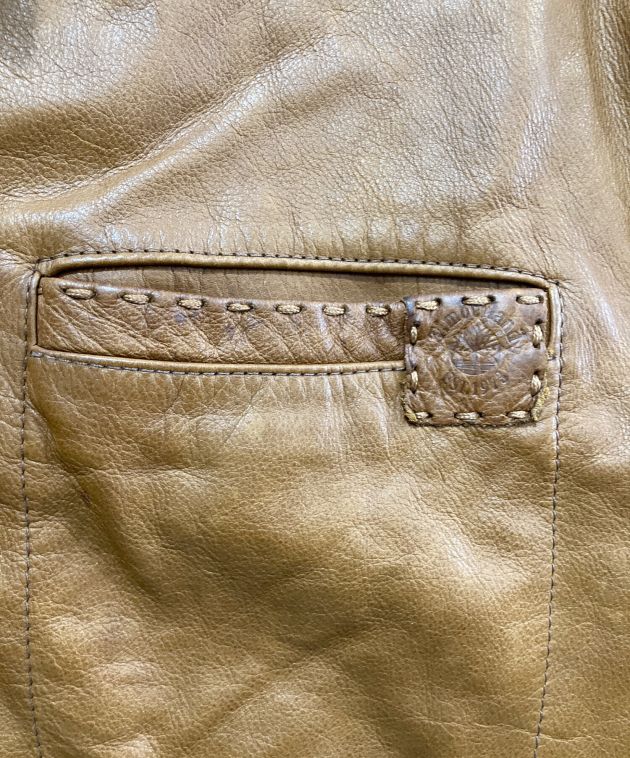 中古・古着通販】Timberland (ティンバーランド) 裏ブランケットレザー