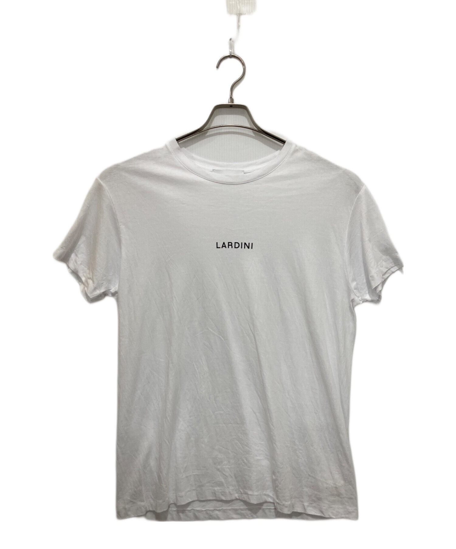 中古・古着通販】LARDINI (ラルディーニ) ロゴTシャツ ホワイト サイズ 