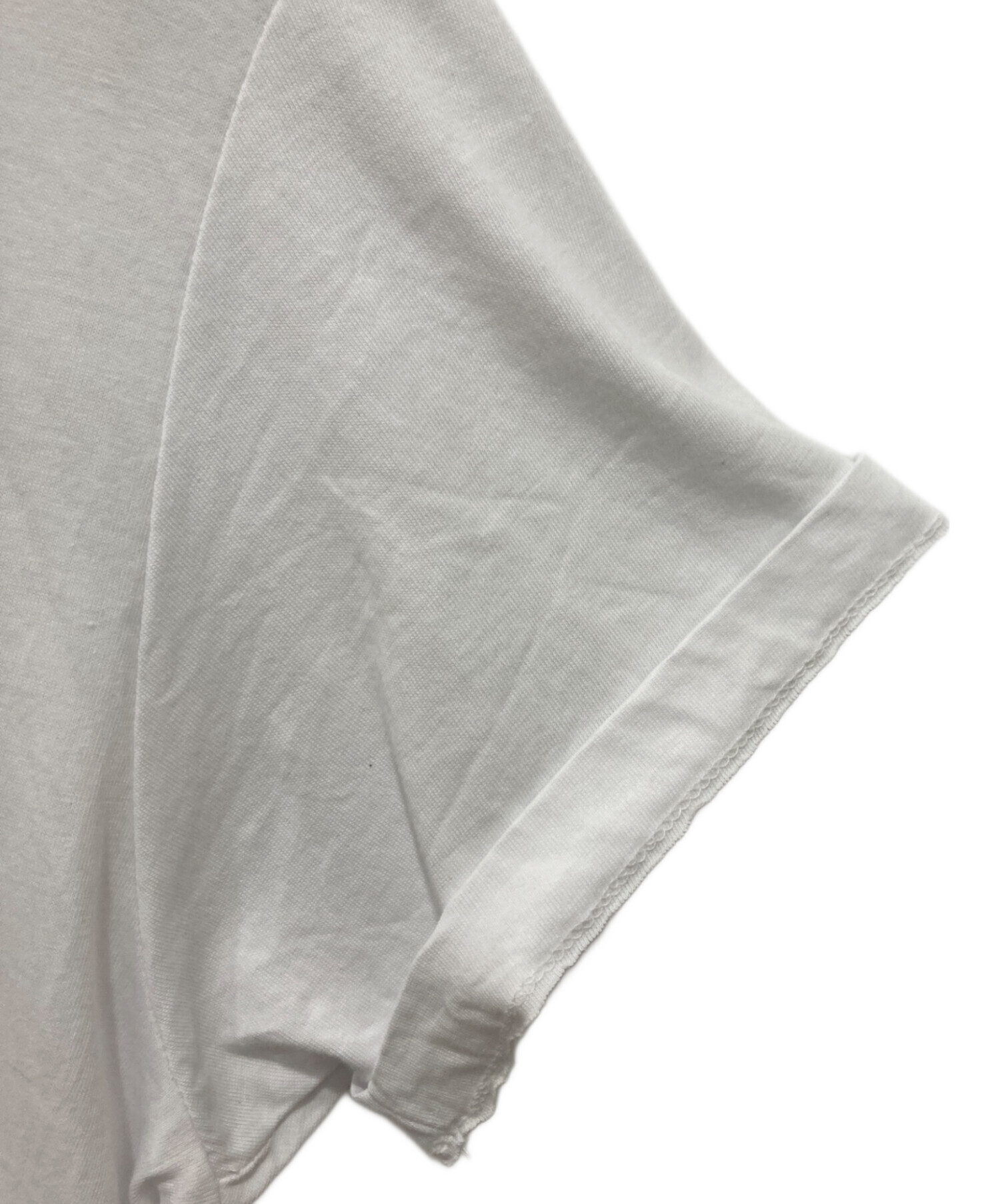 中古・古着通販】LARDINI (ラルディーニ) ロゴTシャツ ホワイト サイズ 