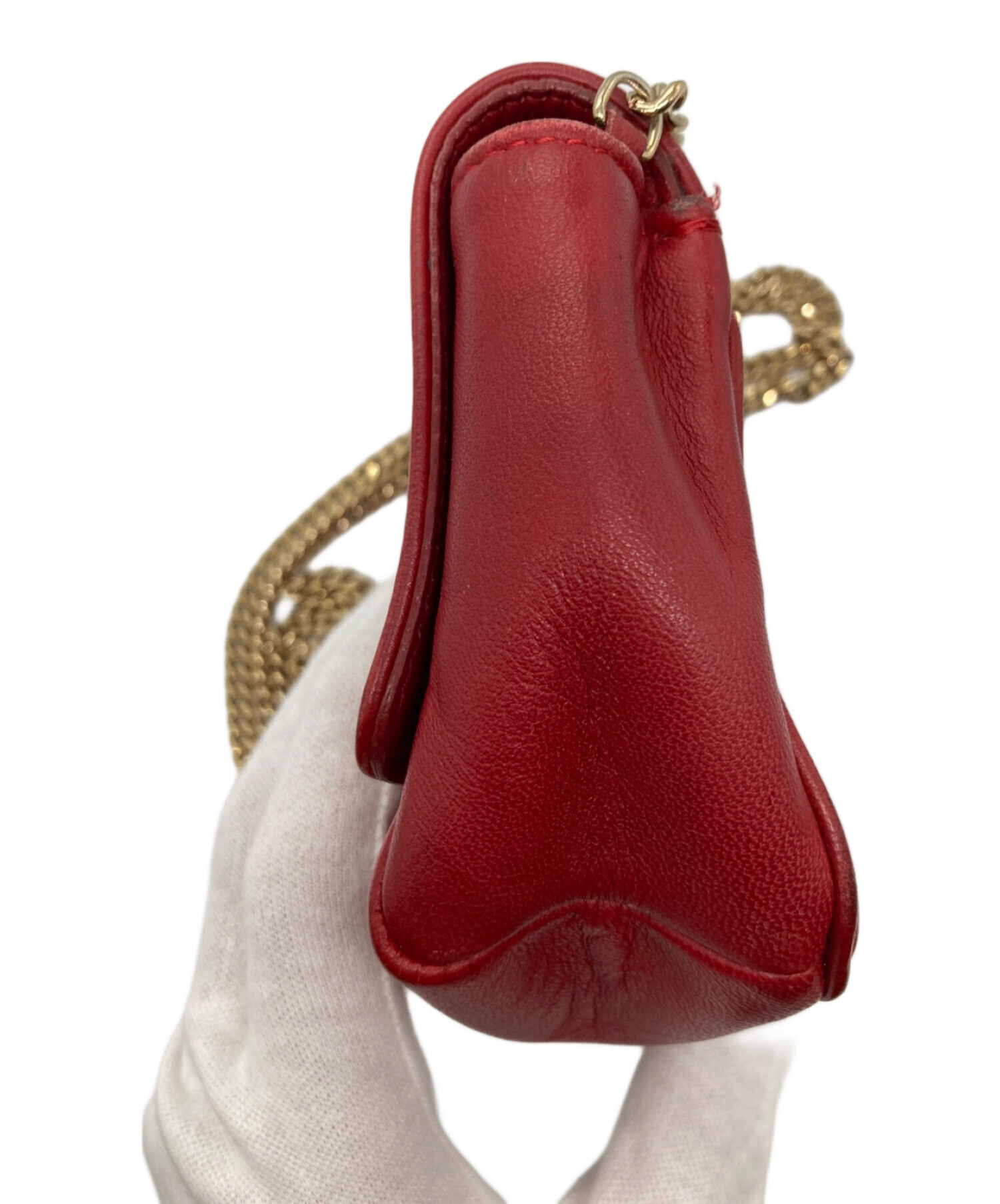 中古・古着通販】JIMMY CHOO (ジミーチュウ) チェーンショルダー 