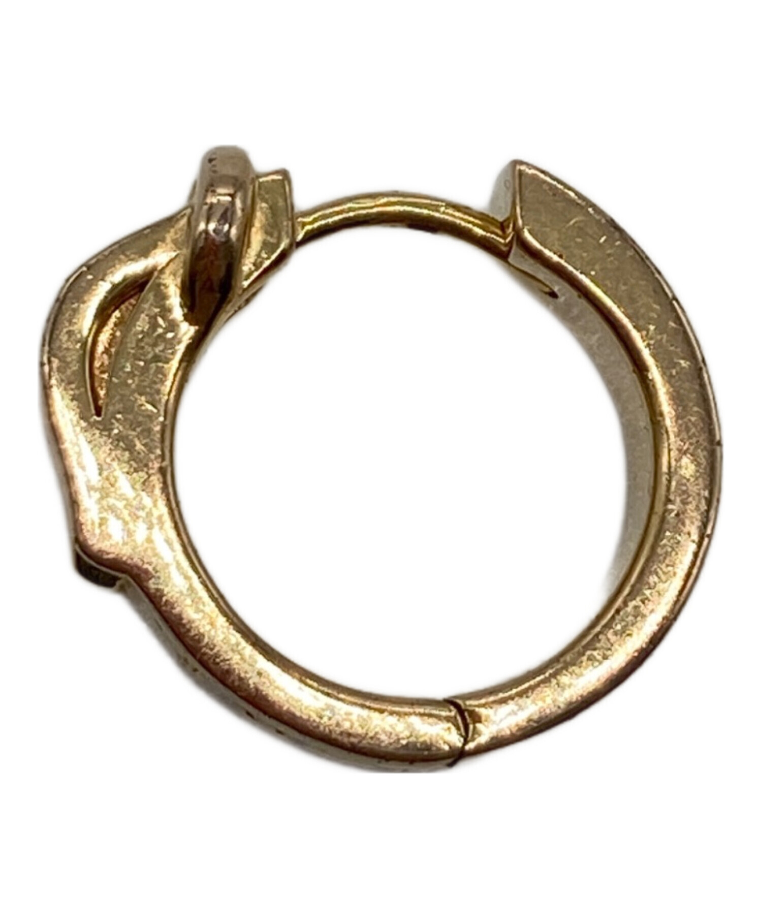 ヴィヴィアンウエストウッドMAN BOBBY シングルフープピアス ゴールド Vivienne Westwood ヴィヴィアンウエストウッド ピアス メンズ